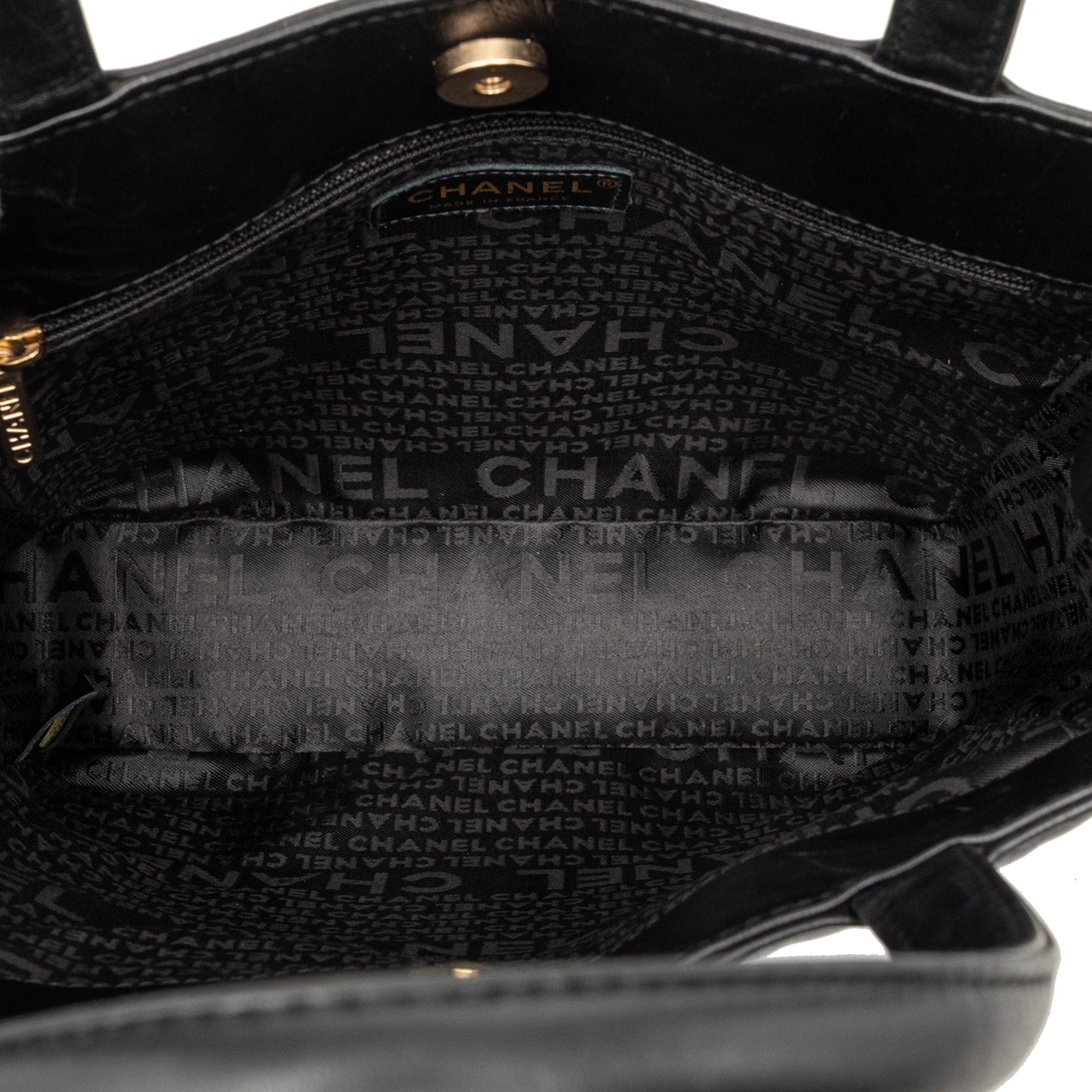Chanel CC Embossed Lambskin Precious Symbols Tote