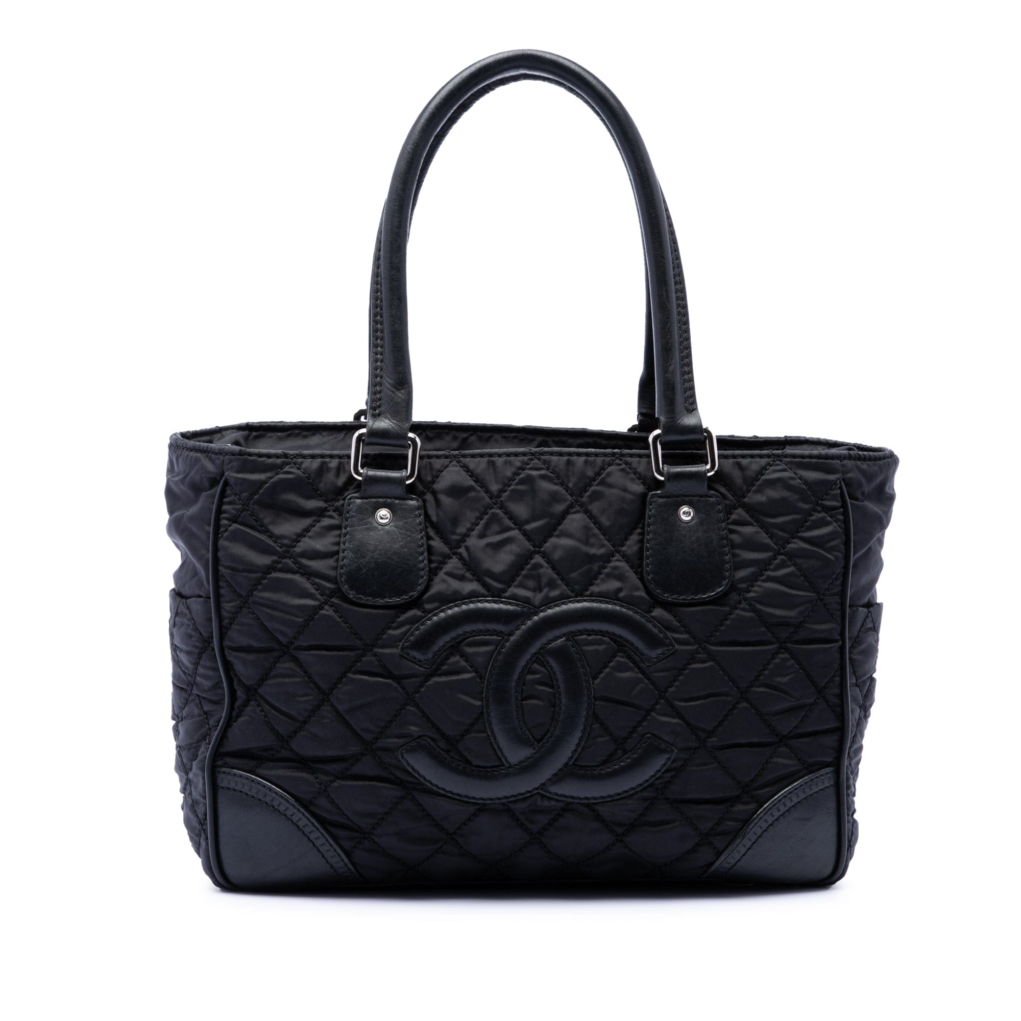 Chanel Paris New York Quilted Nylon Tote