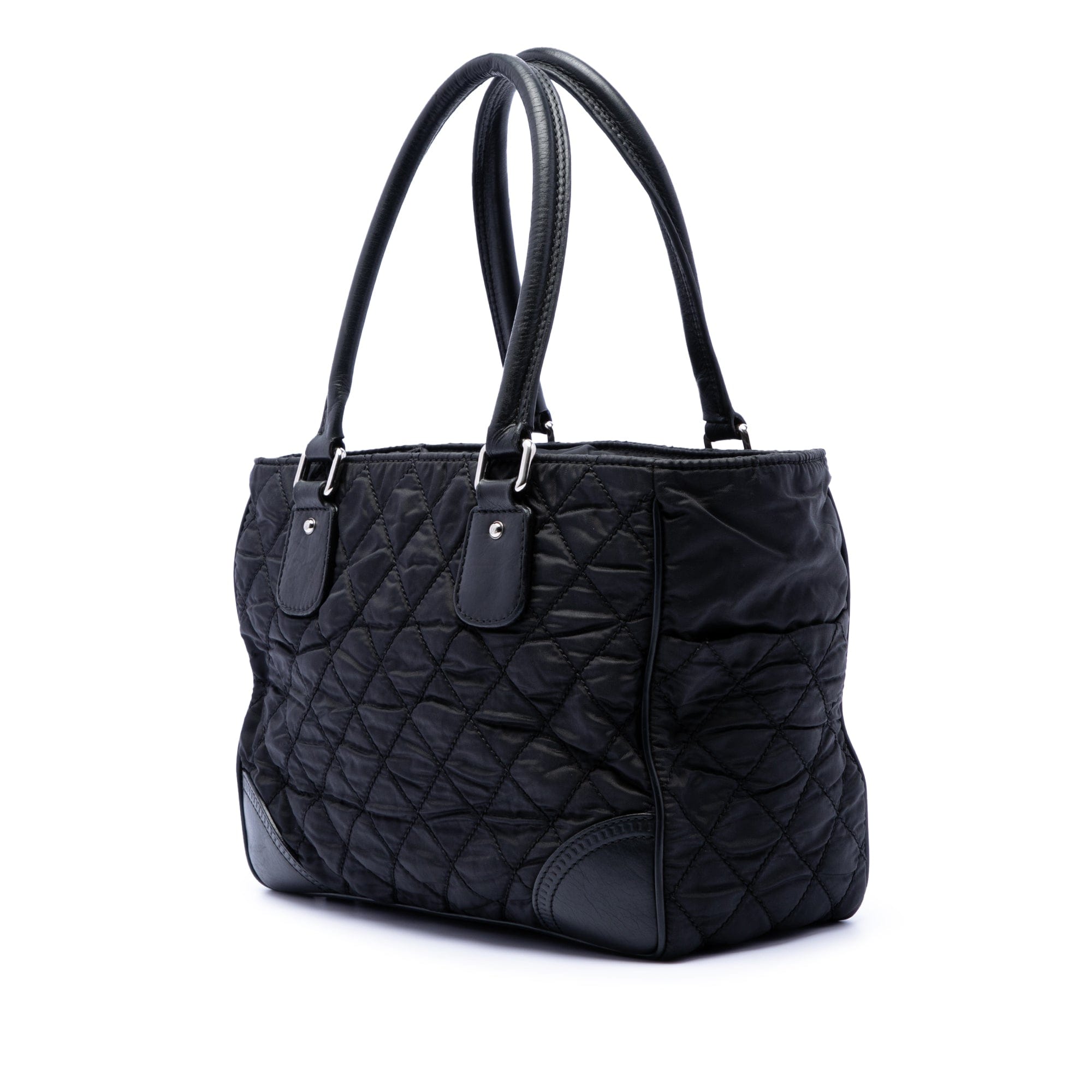 Chanel Paris New York Quilted Nylon Tote
