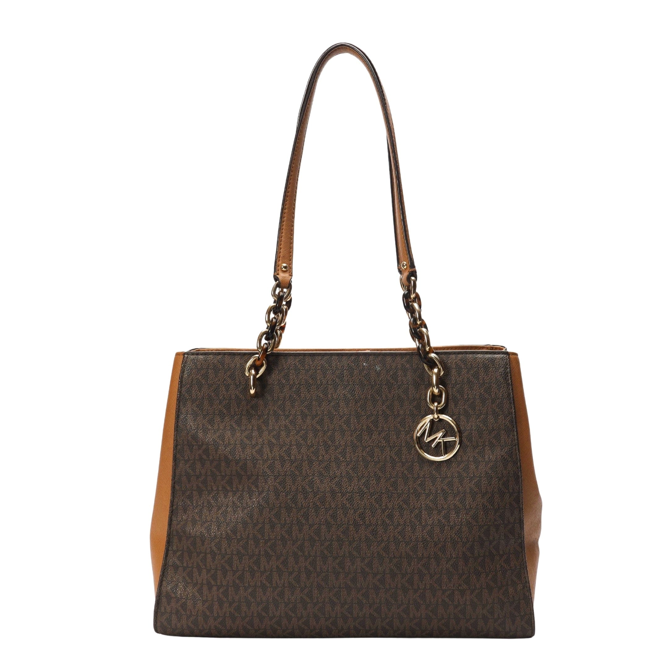Michael Kors Sofia Brown Logo Tote