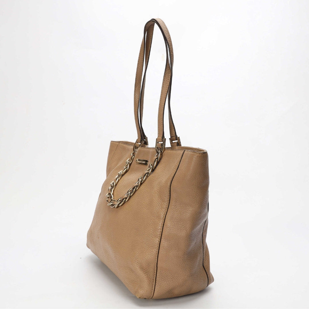 Michael Kors Beige Harper Chain Tote