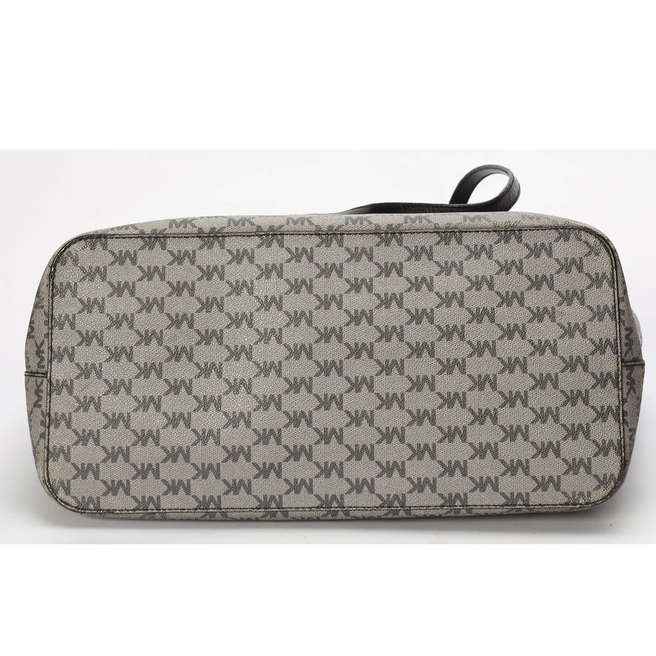 Michael Kors Emry Large Black & Grey Logo Tote