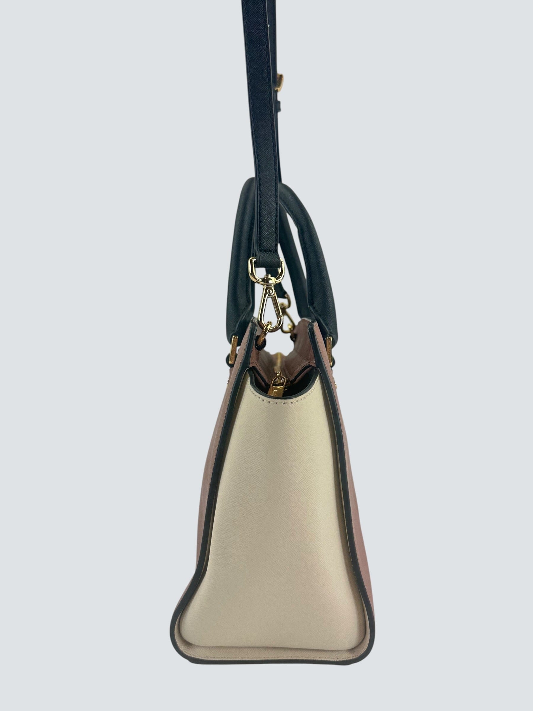 Michael Kors Two Tone Leather Selma Tote