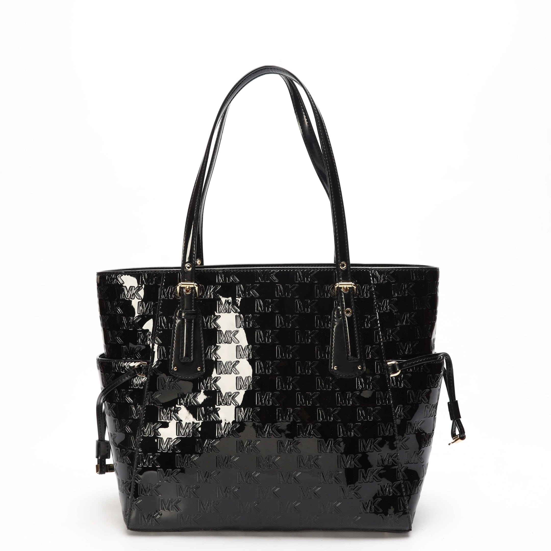 Michael Kors Voyager Logo Debossed Tote