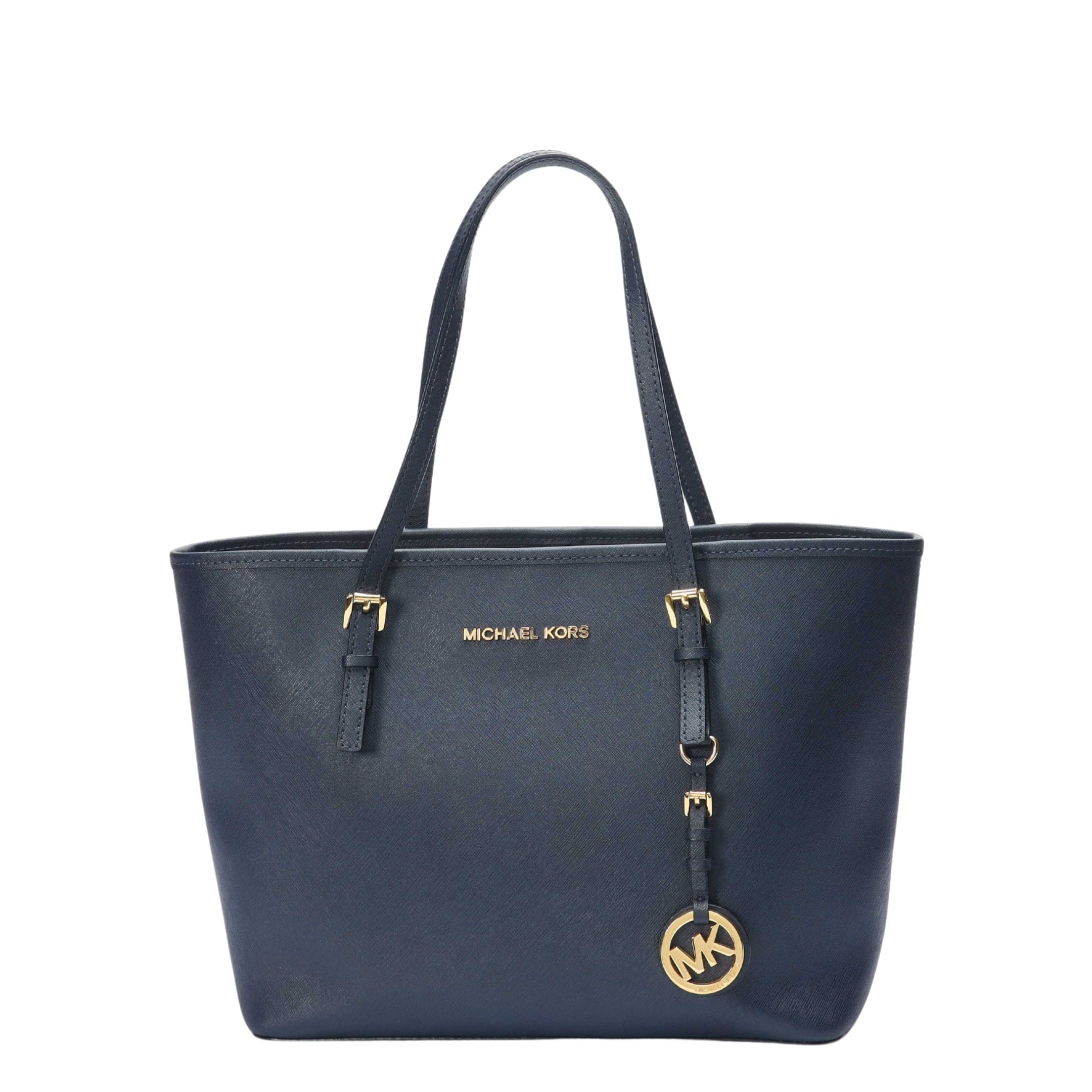 Michael Kors Navy Blue Jet Set Travel Tote