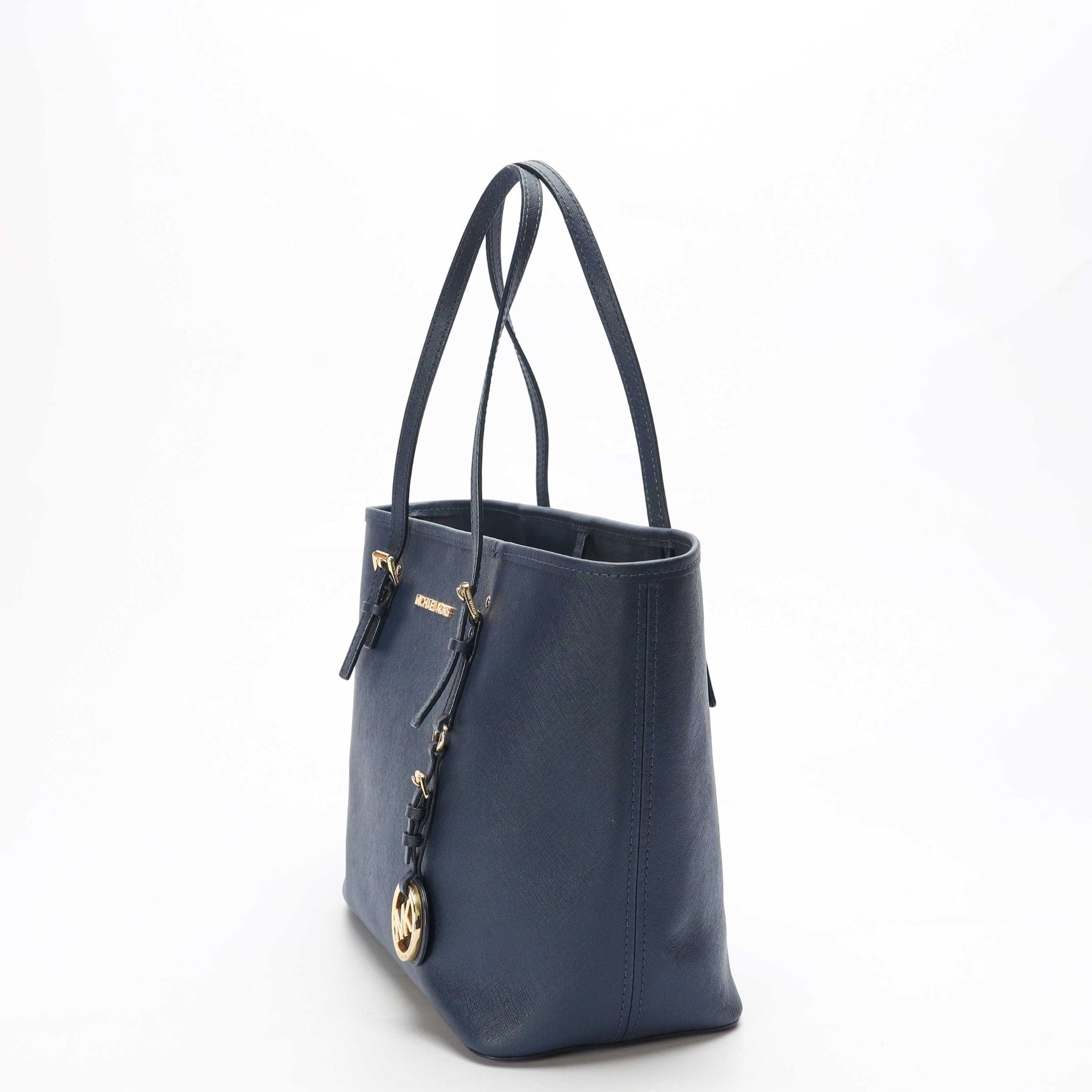 Michael Kors Navy Blue Jet Set Travel Tote