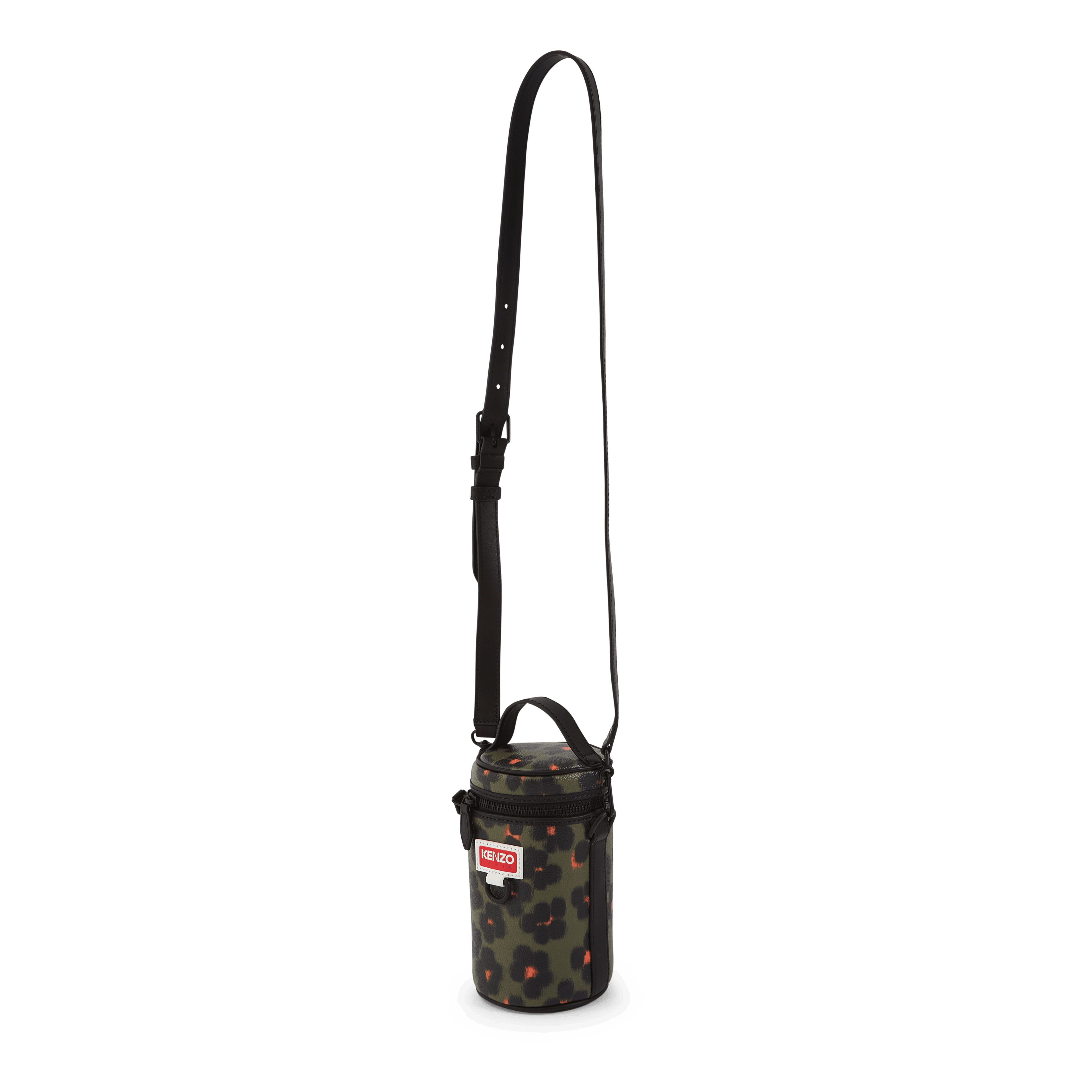 Kenzo Crossbody Bag Hana Leopard Khaki