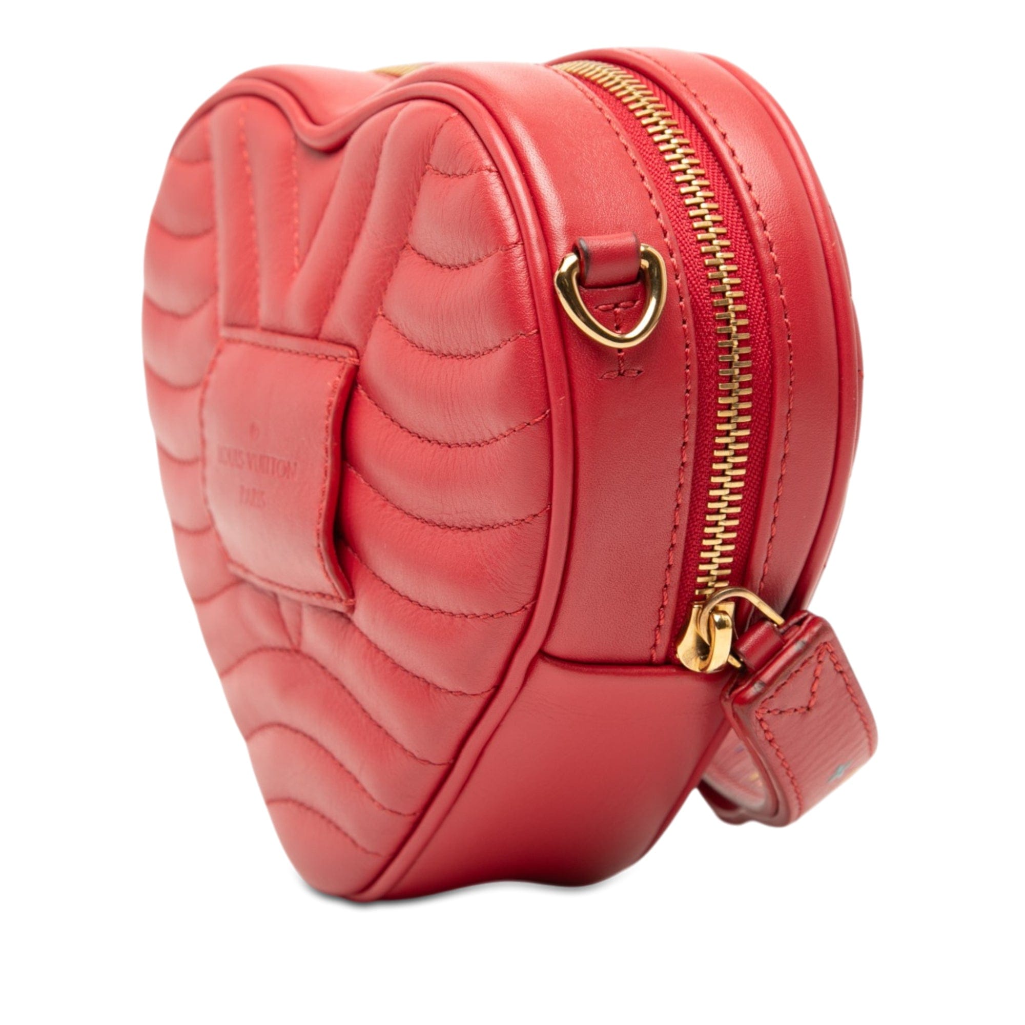 Louis Vuitton Calfskin Embellished New Wave Love Lock Crossbody