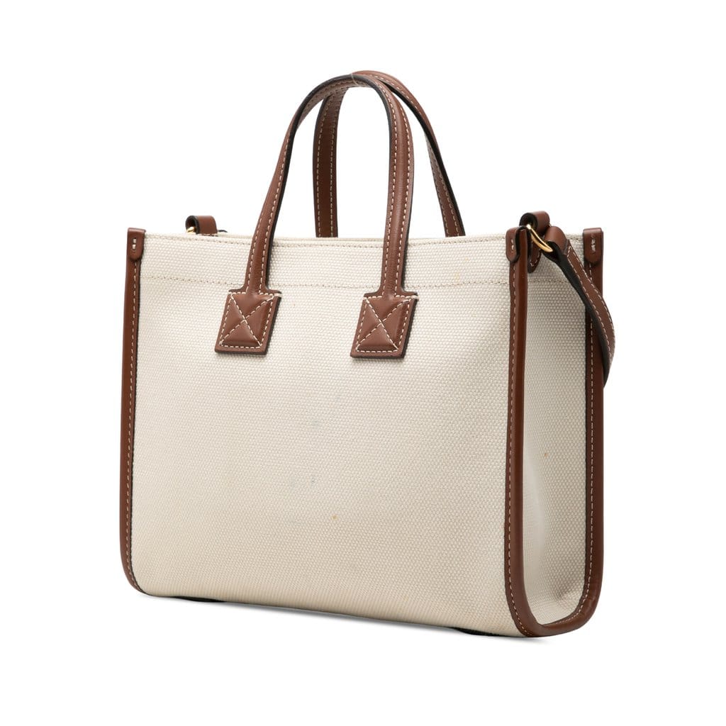 Burberry Mini Canvas Freya Tote