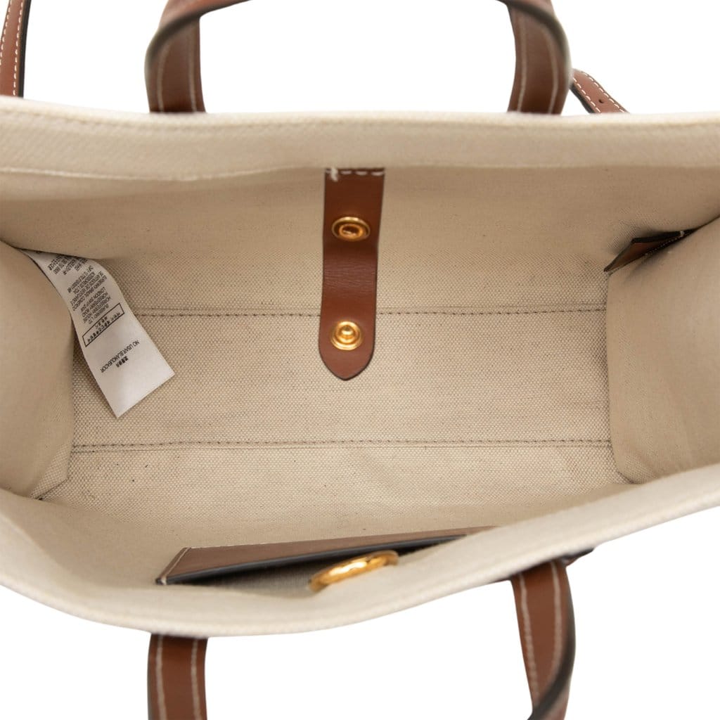Burberry Mini Canvas Freya Tote