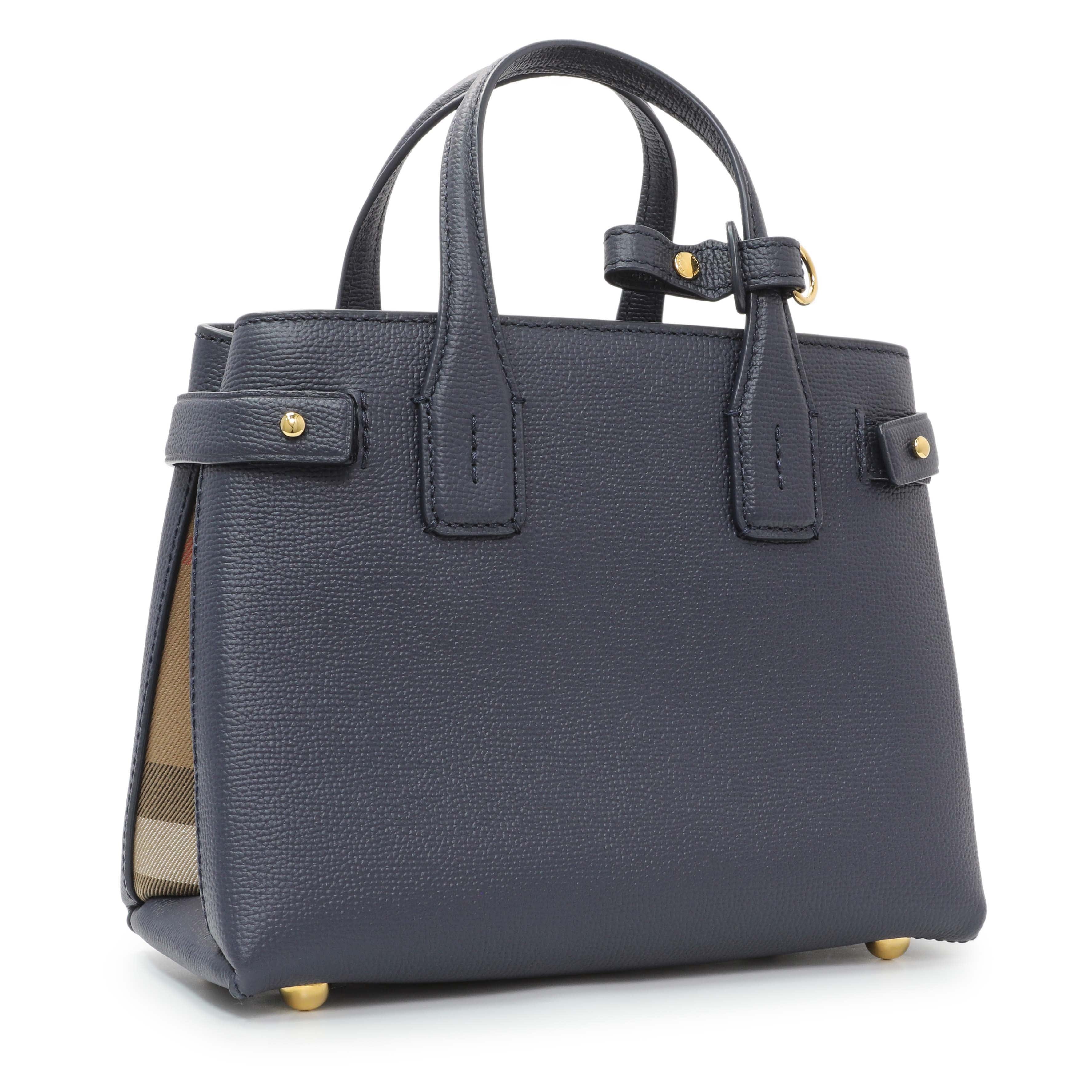 Burberry Regency Blue Small Banner Tote