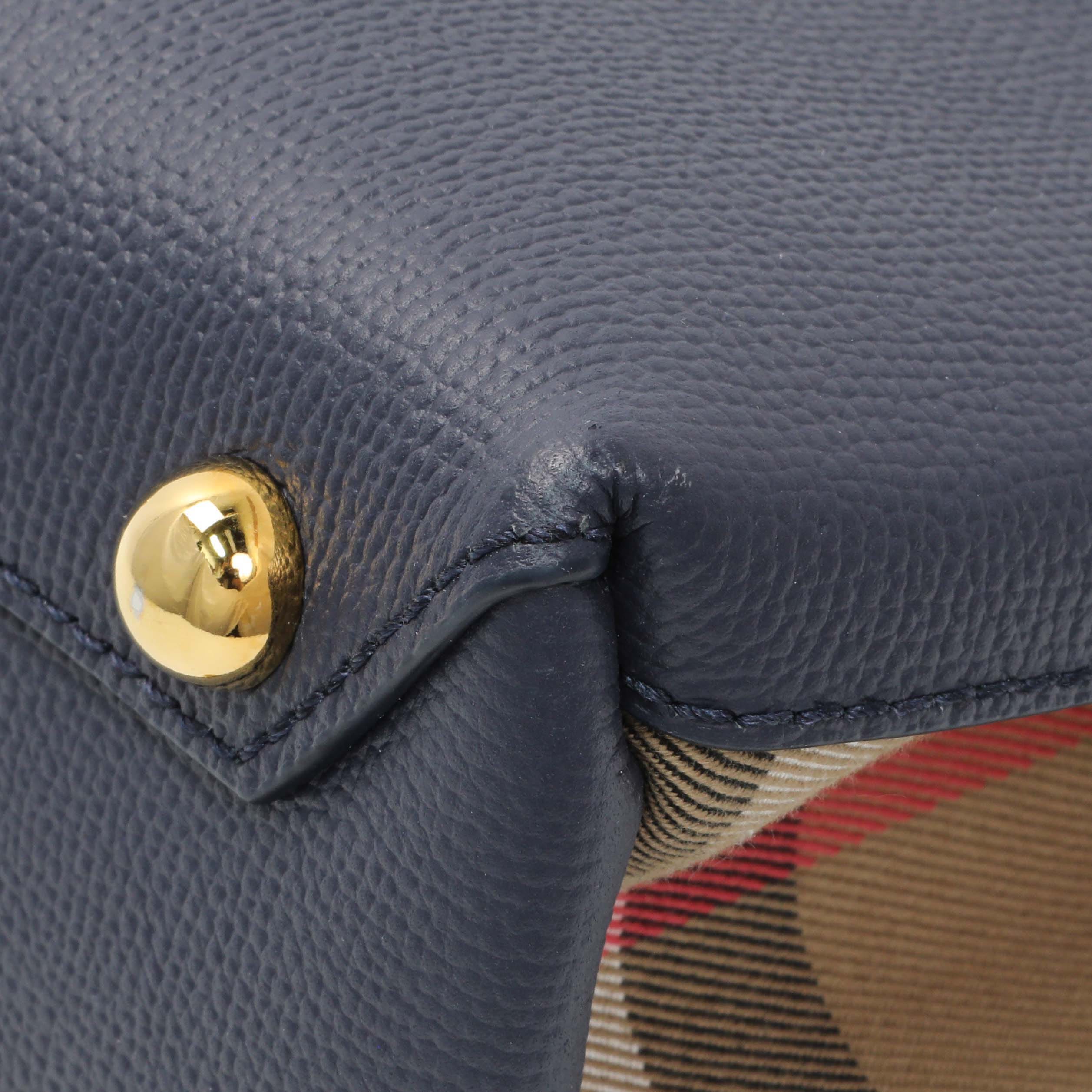 Burberry Regency Blue Small Banner Tote