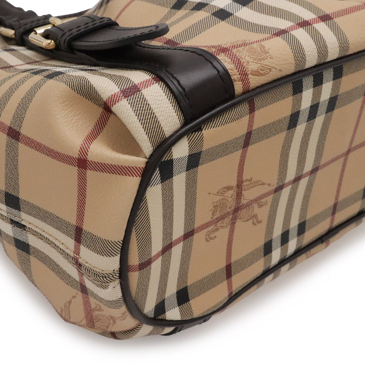 Burberry Nova Check 2WAY Tote Bag PVC Leather