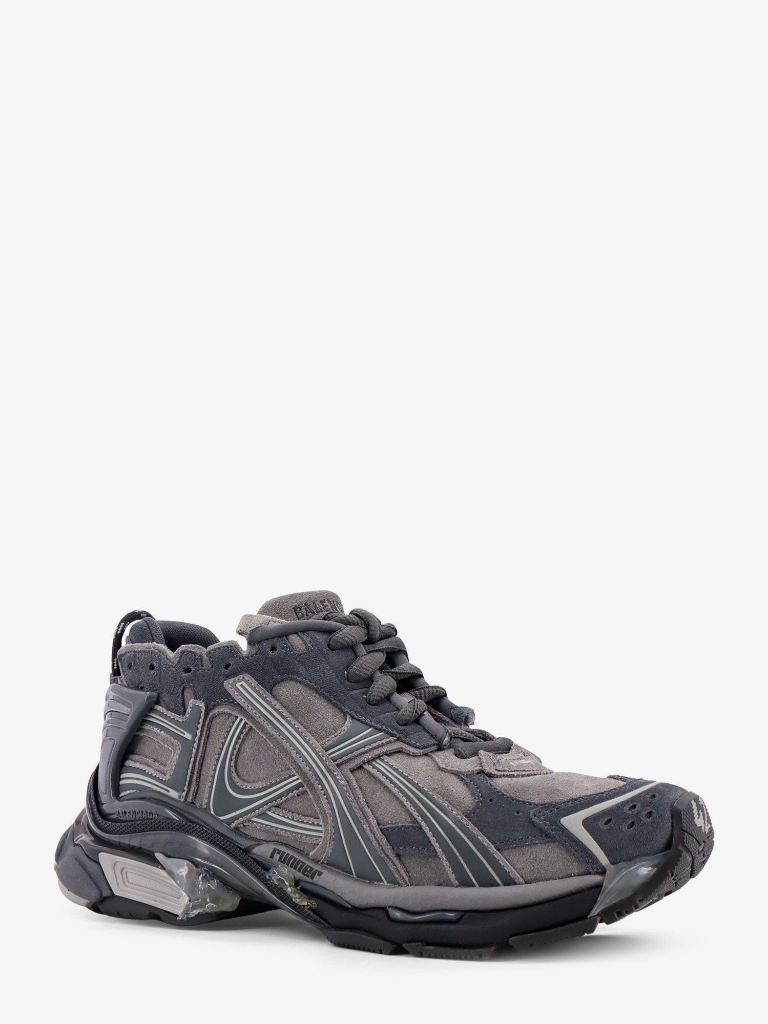 Balenciaga Runner low - top suede sneakers
