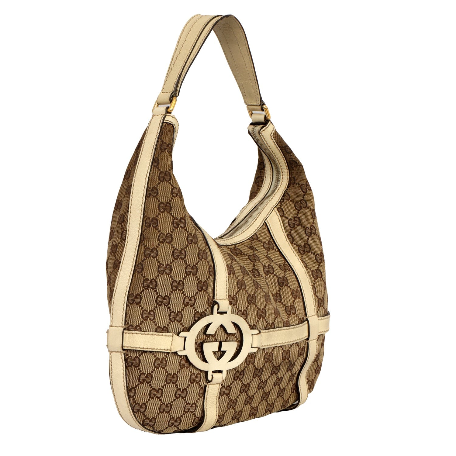 GUCCI GG CANVAS ROYAL HOBO BAG