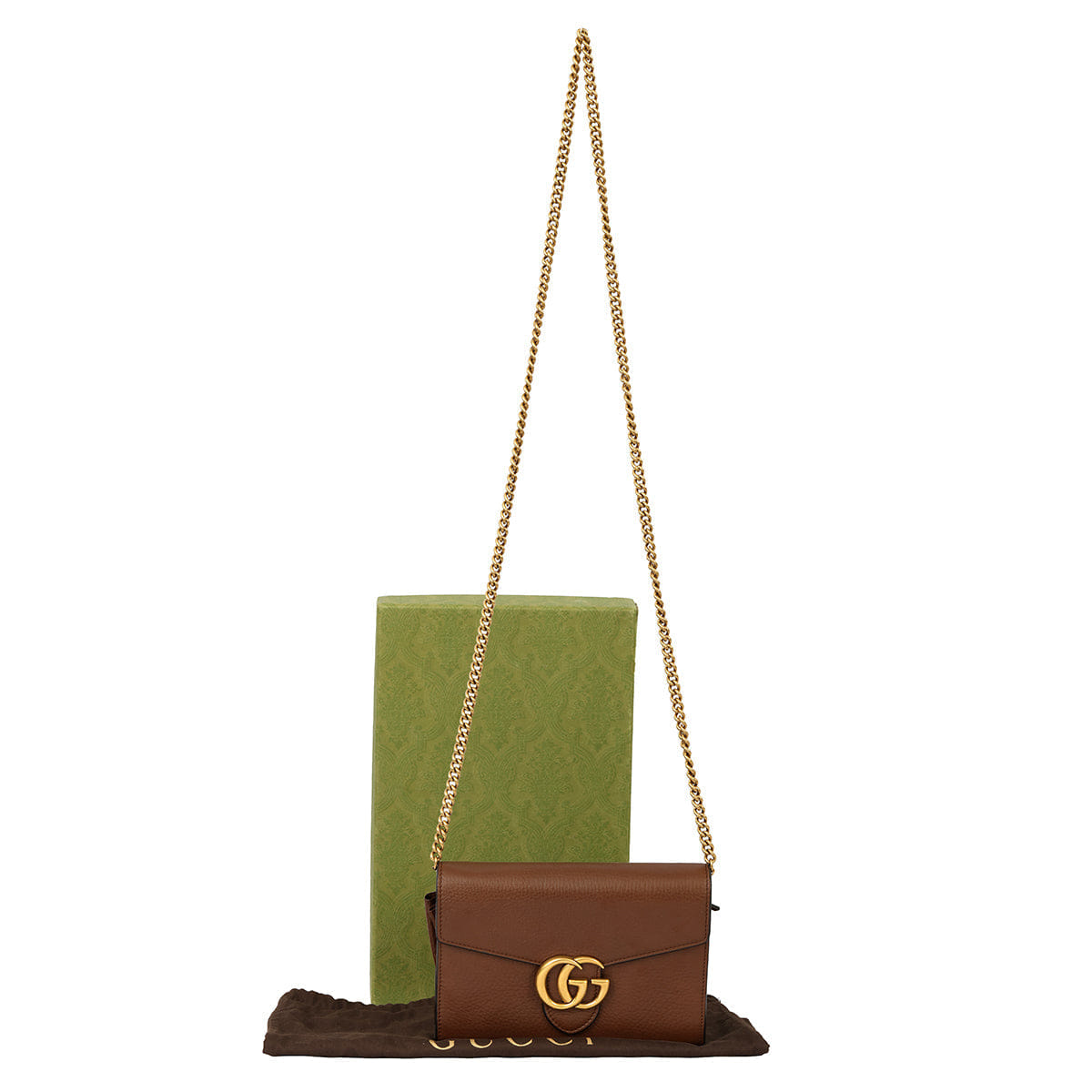 GUCCI GG MARMONT WALLET ON CHAIN BAG