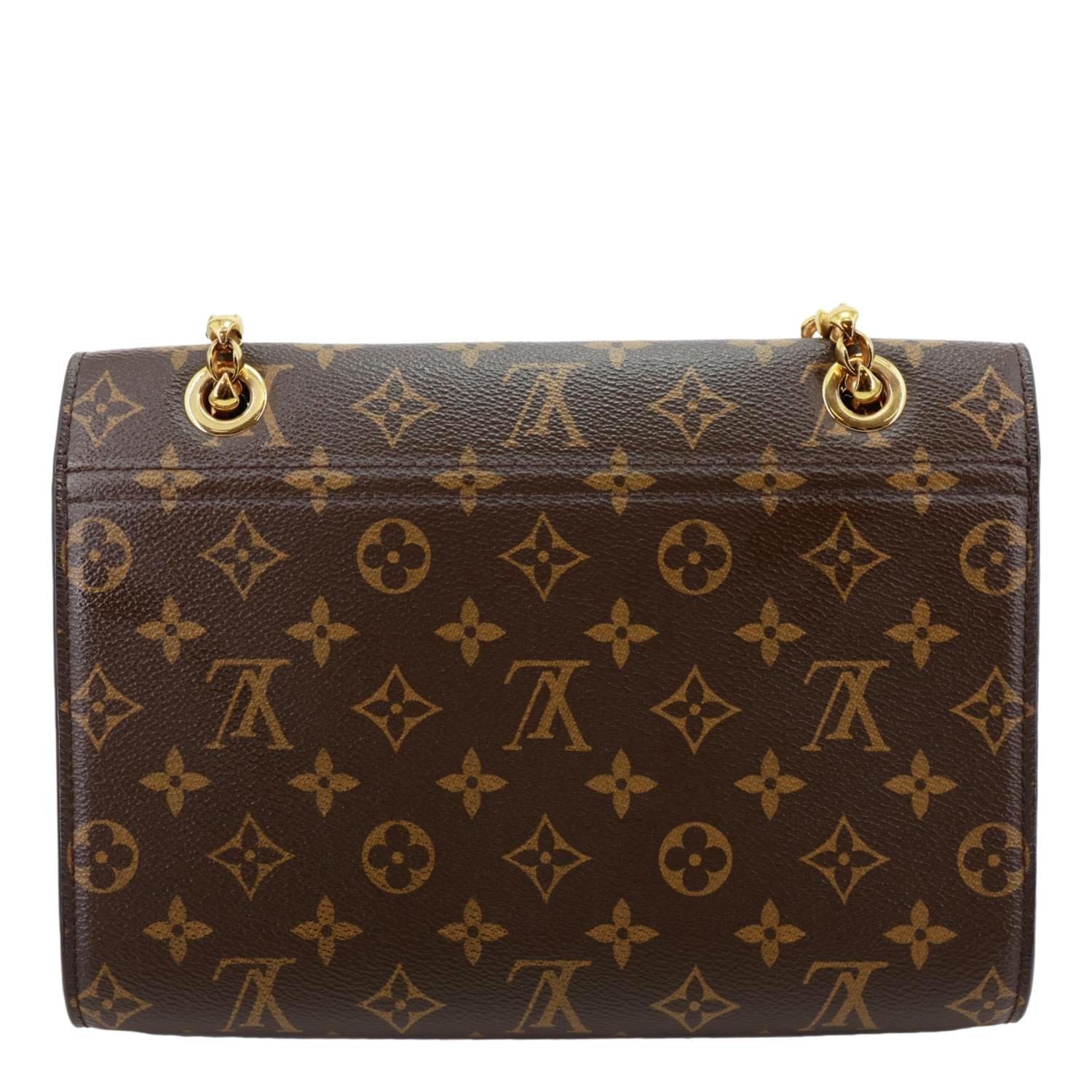 LOUIS VUITTON Victoire Monogram Canvas Shoulder Crossbody Bag Cherry