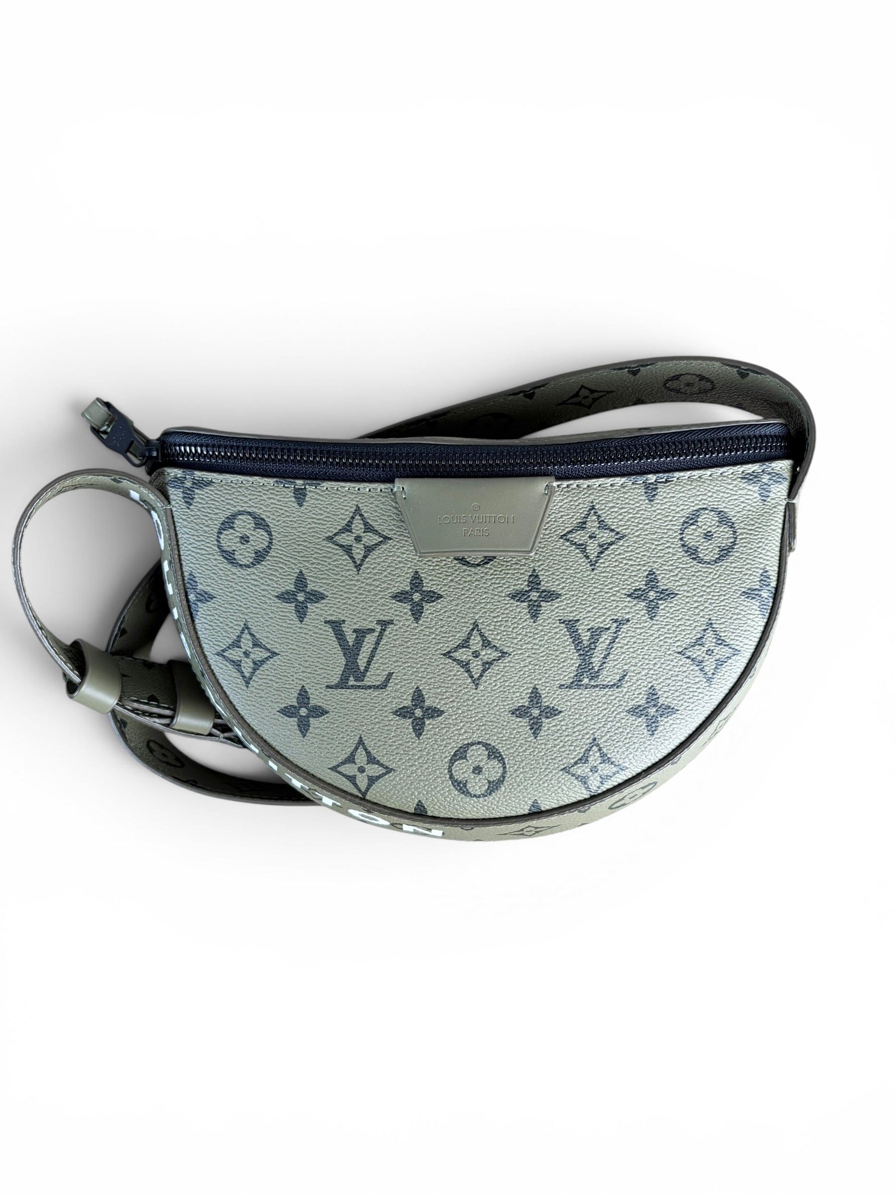 Louis Vuitton Green Khaki Monogram Canvas Moon Crossbody