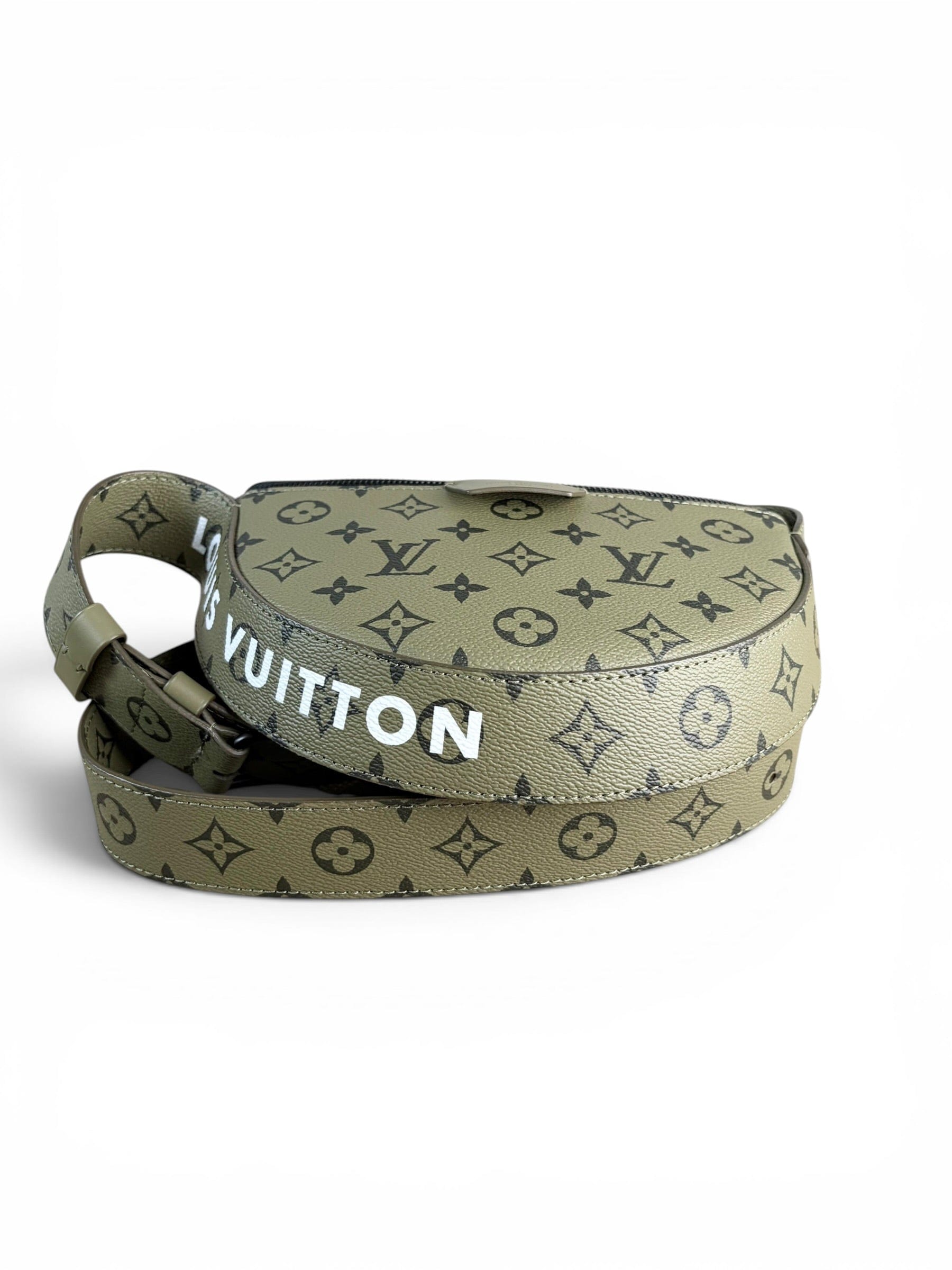 Louis Vuitton Green Khaki Monogram Canvas Moon Crossbody