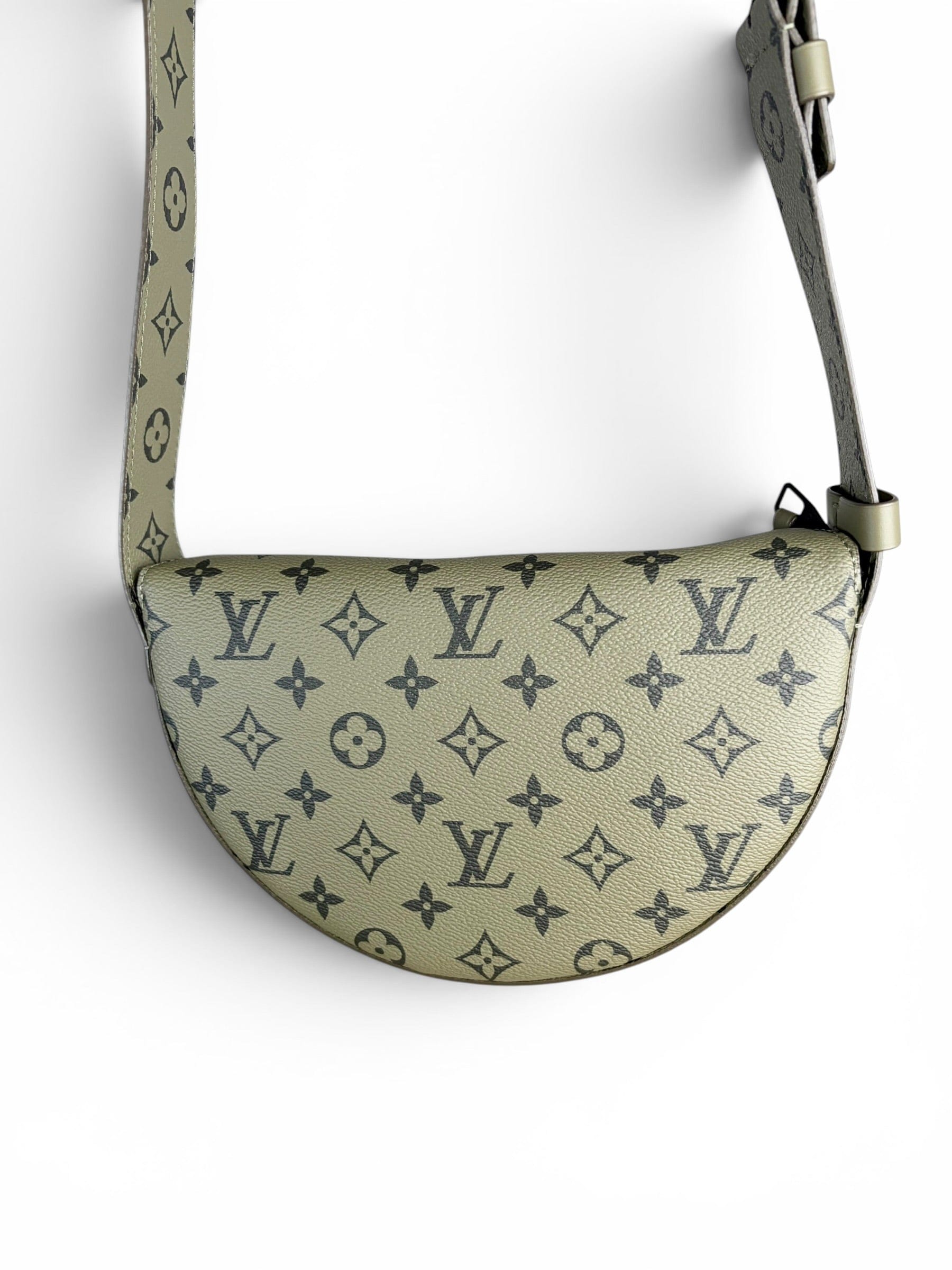 Louis Vuitton Green Khaki Monogram Canvas Moon Crossbody
