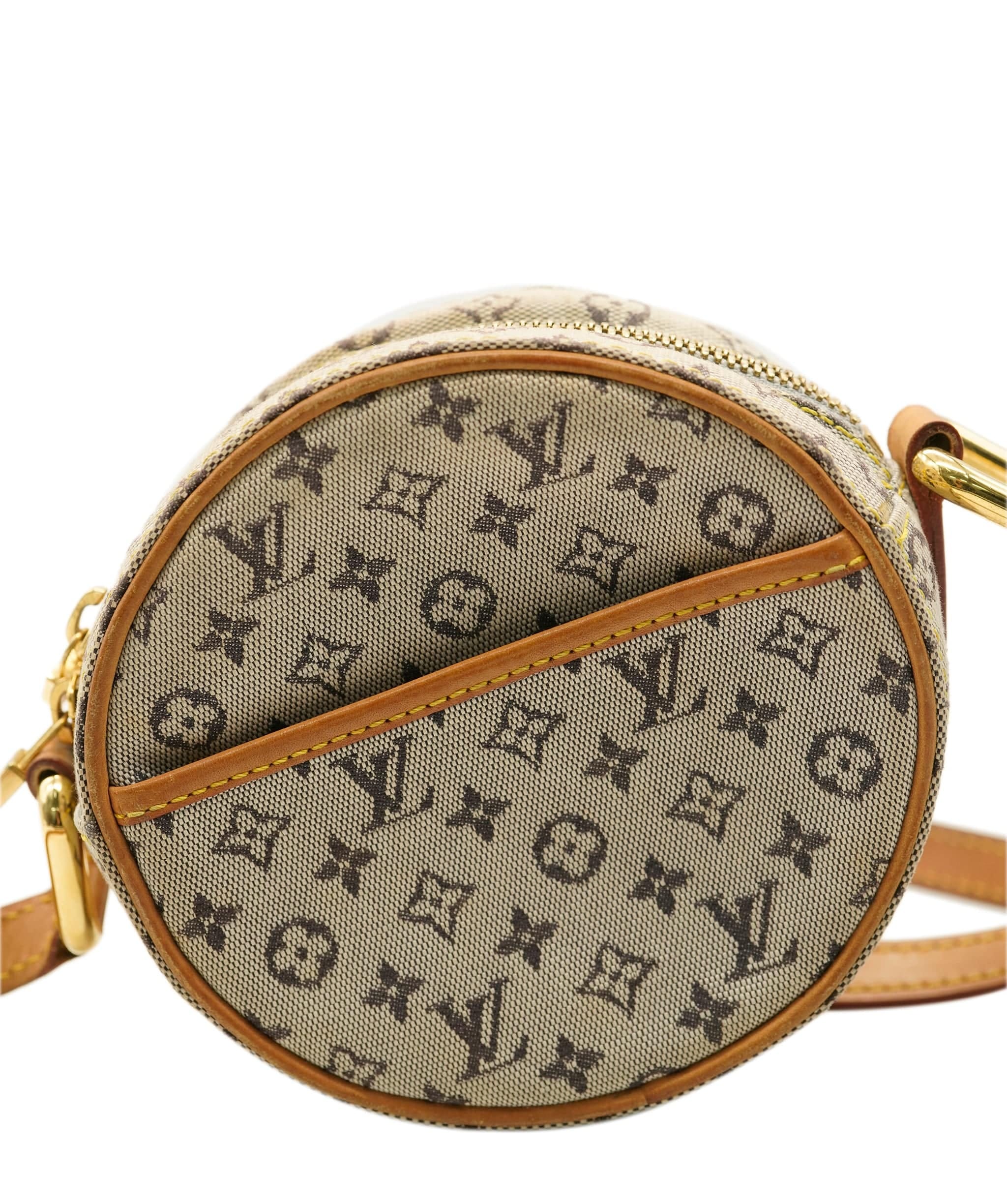 Louis Vuitton Grey/Blue Mini Lin Jeannie PM Crossbody Bag ALC2295