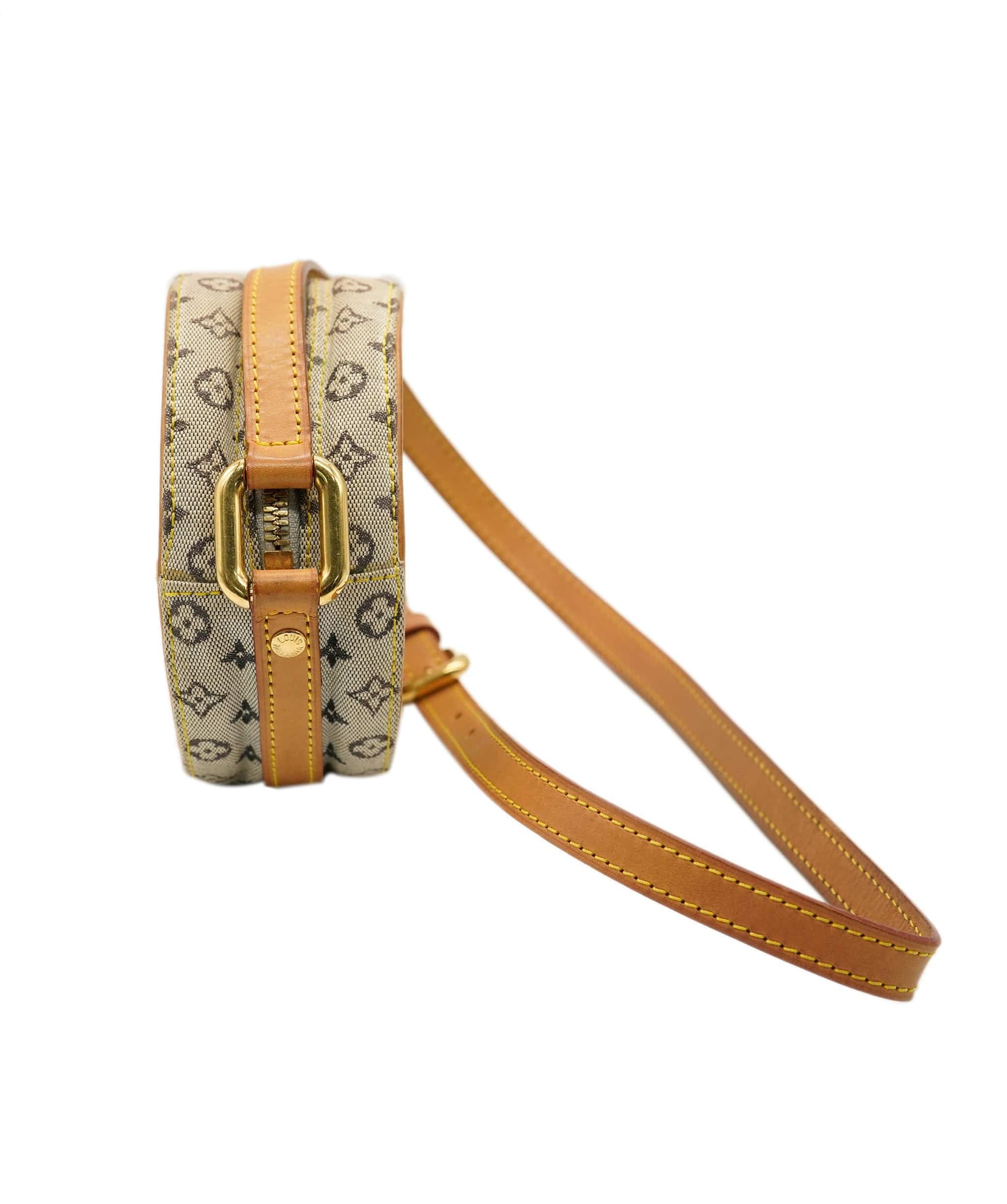 Louis Vuitton Grey/Blue Mini Lin Jeannie PM Crossbody Bag ALC2295