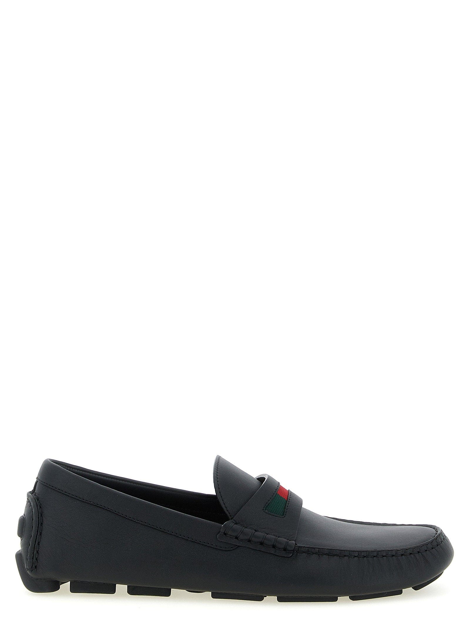 Gucci Driver Loafer — Black