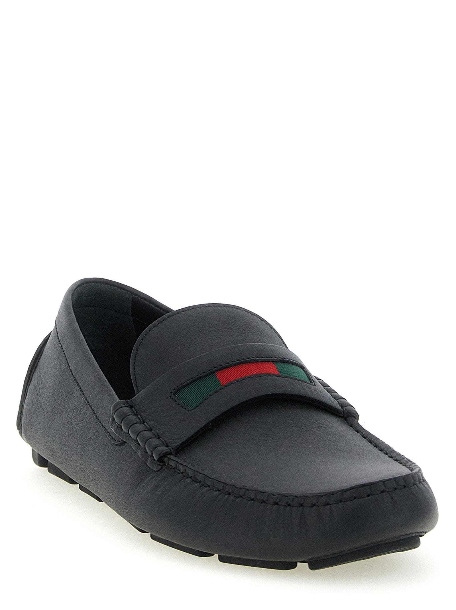 Gucci Driver Loafer — Black