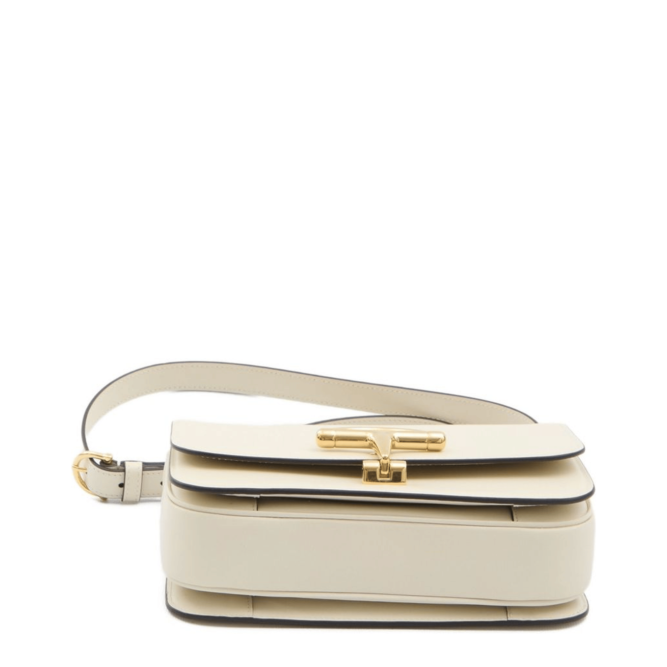 Gucci Siena Small Calf Leather Crossbody - Ivory