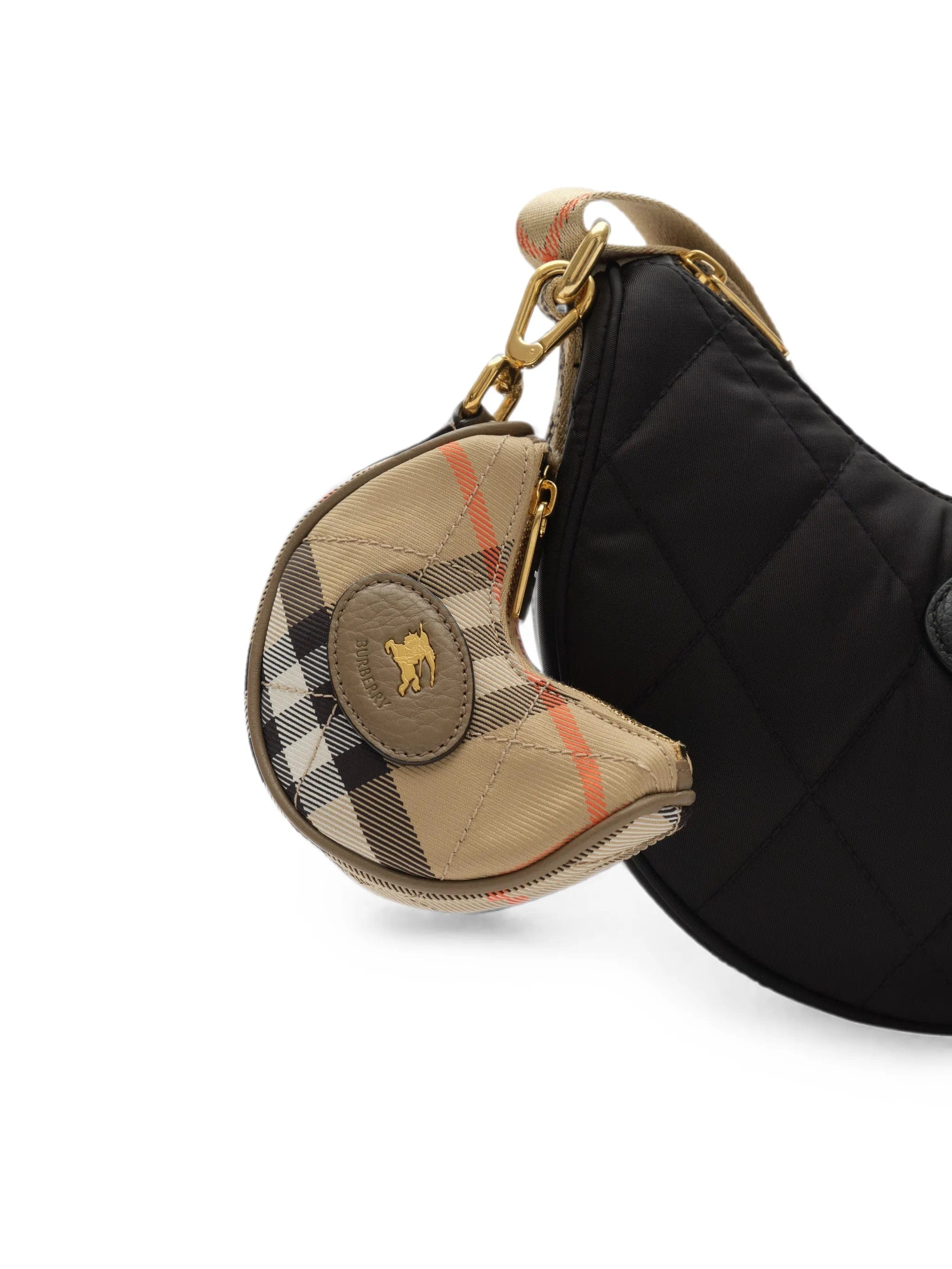 Burberry Horseshoe crossbody charm