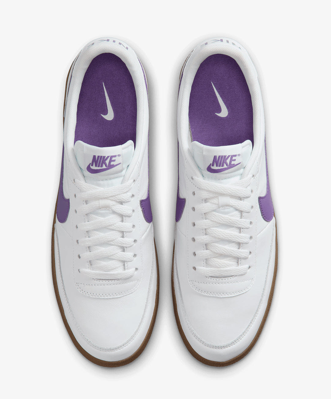Nike | KILLSHOT 2 LEATHER { WHITE/WILD GRAPE - GUM MED BROWN