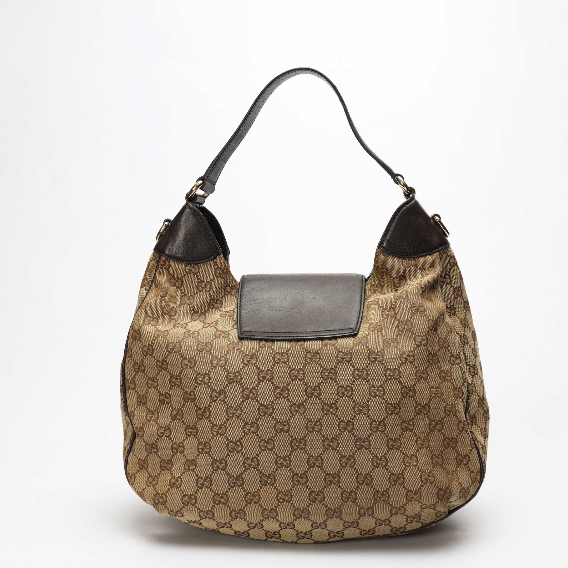 Gucci GG Canvas Emily Original Chain Hobo Bag