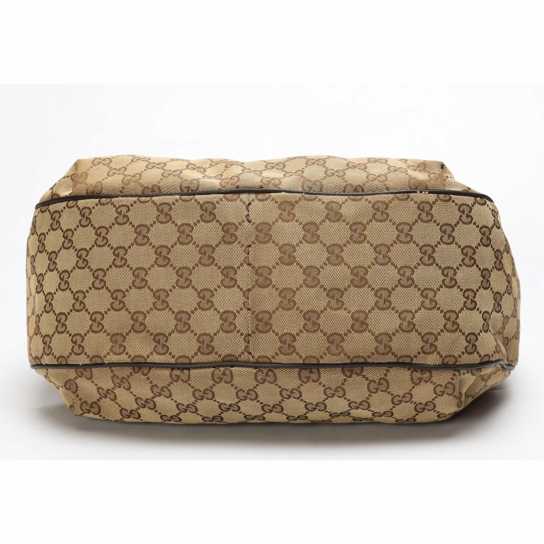 Gucci GG Canvas Emily Original Chain Hobo Bag