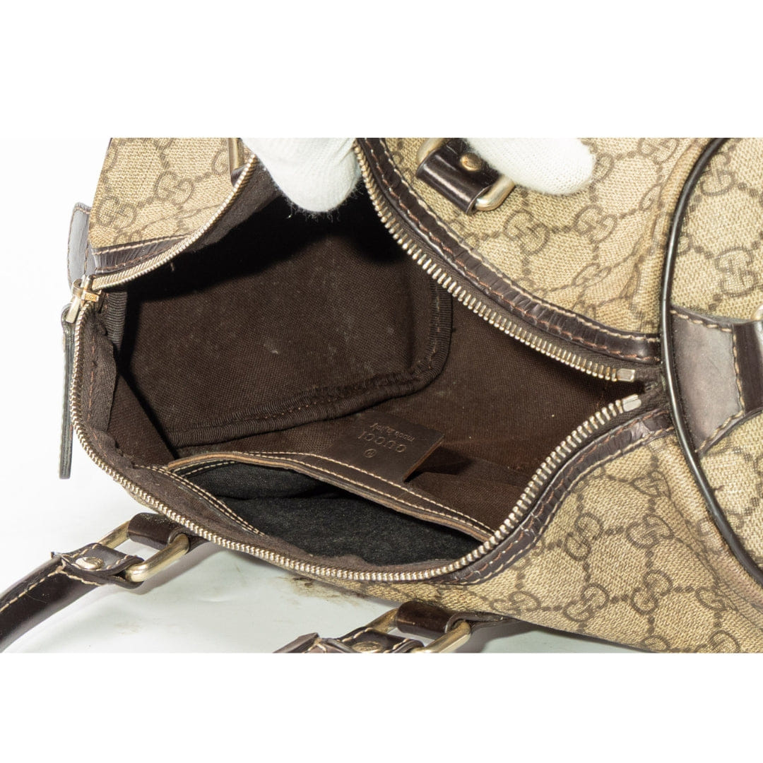 Gucci GG Supreme Canvas Joy Boston Satchel