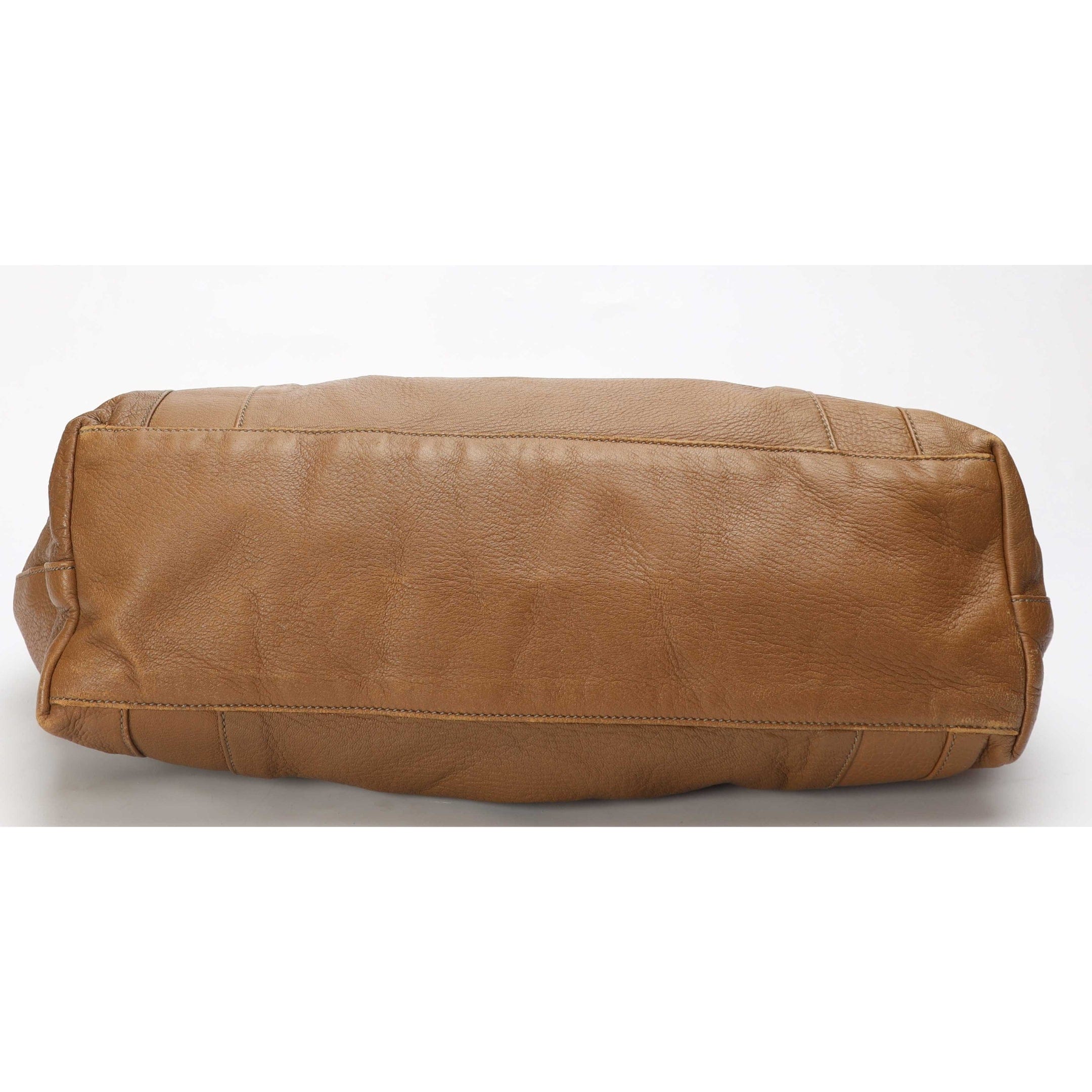 Gucci Tan Crocodile Large G Wave Hobo Bag