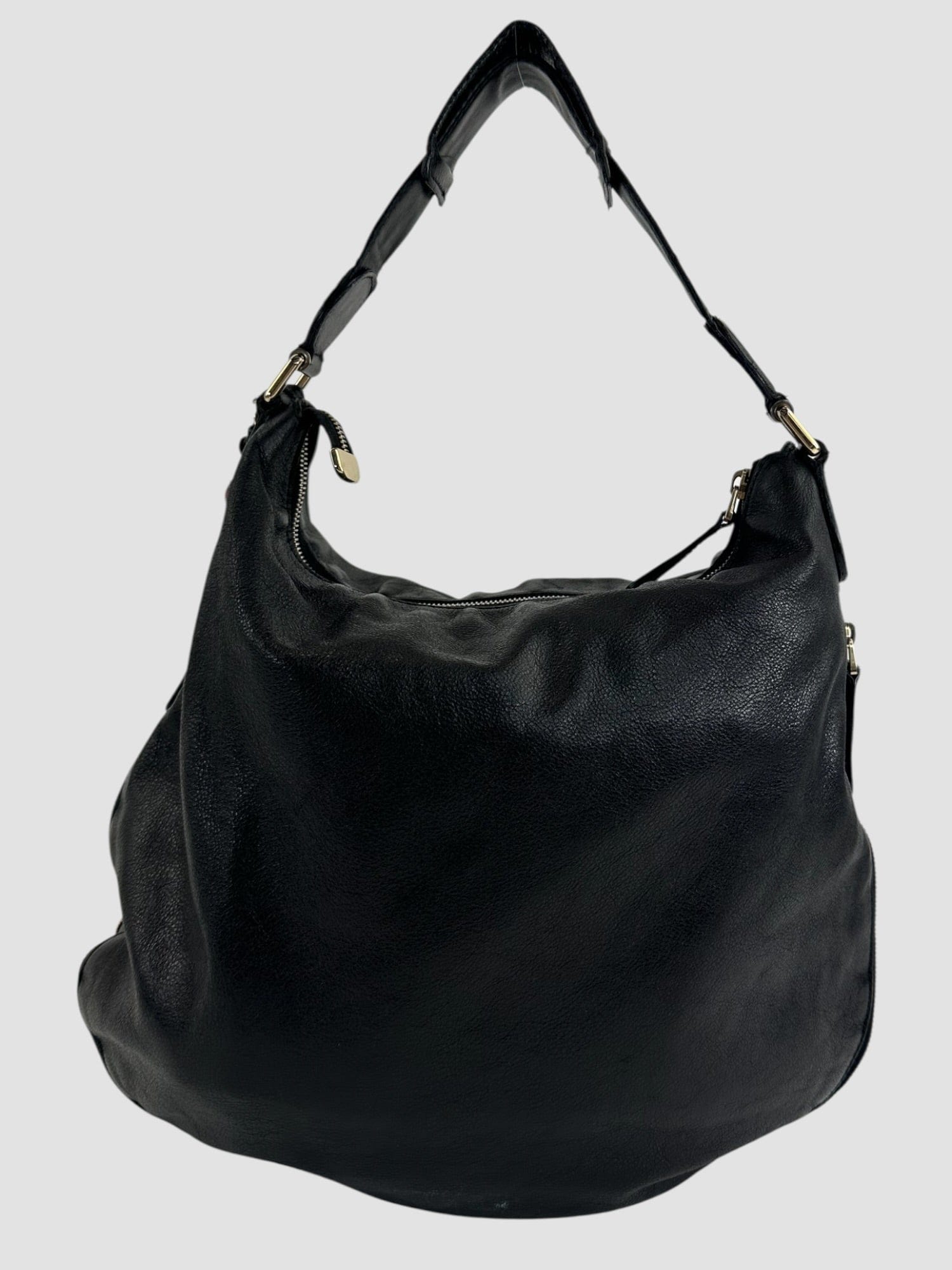 Gucci Black Leather Hobo