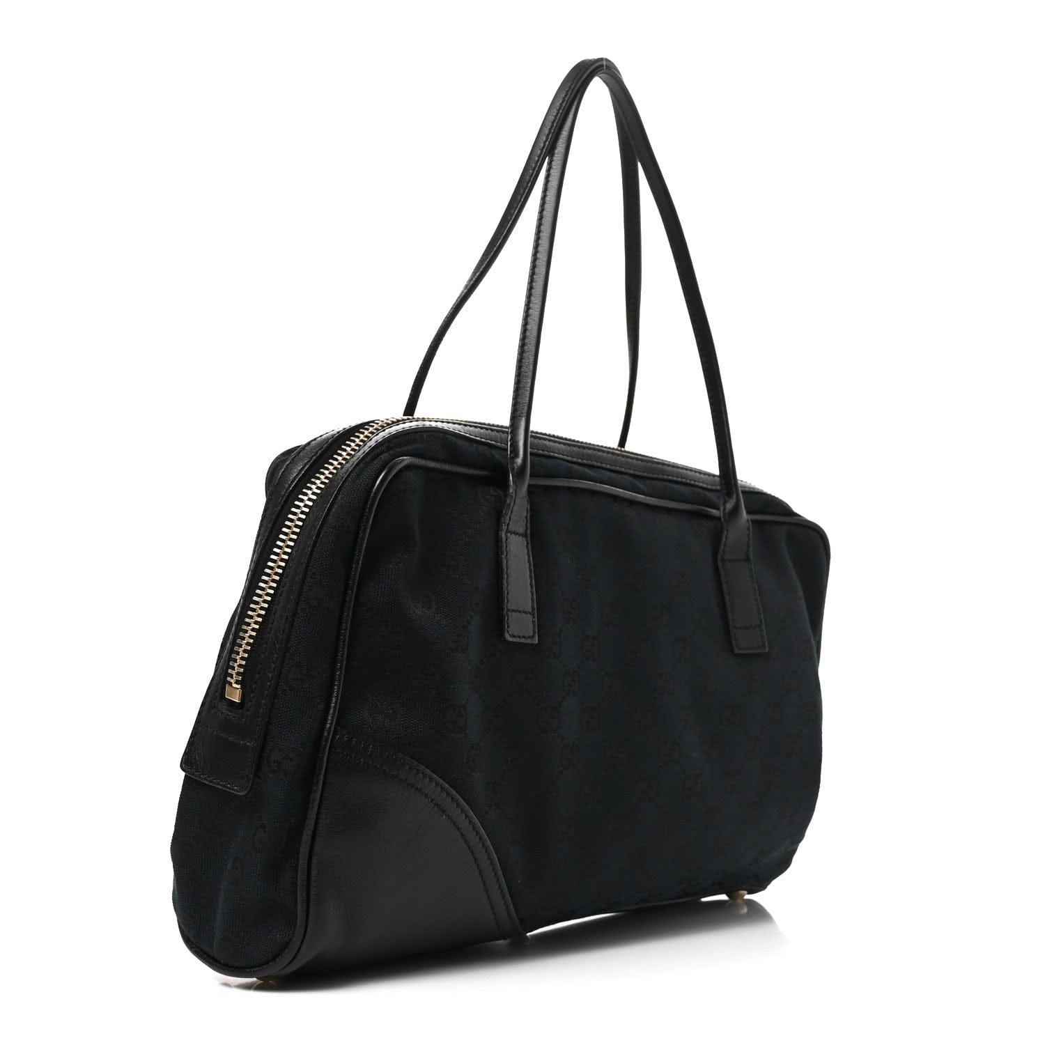 Gucci Monogram Medium New Britt Boston Black