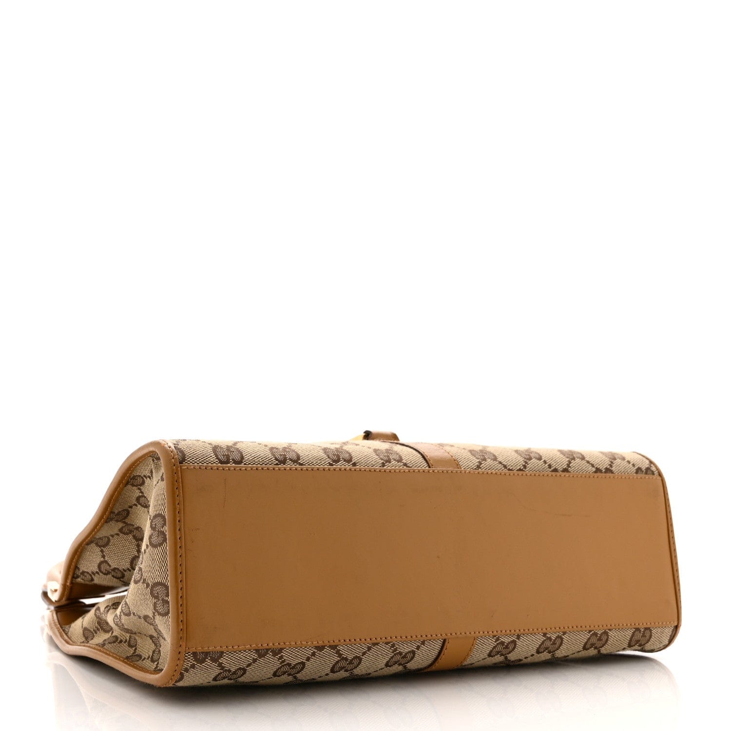 Gucci Monogram Small Bardot Bag Brown