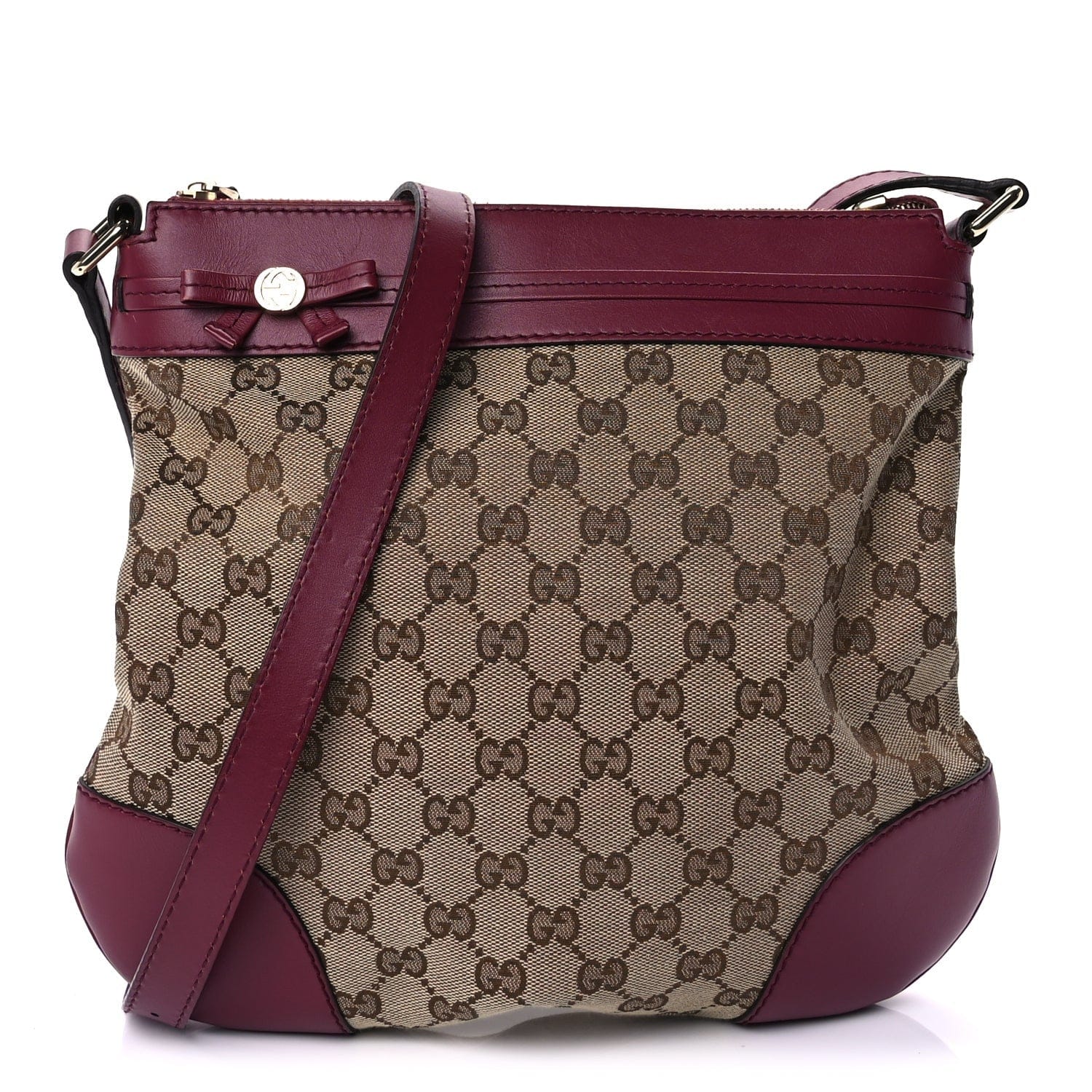Gucci Monogram Mayfair Messenger Cherry