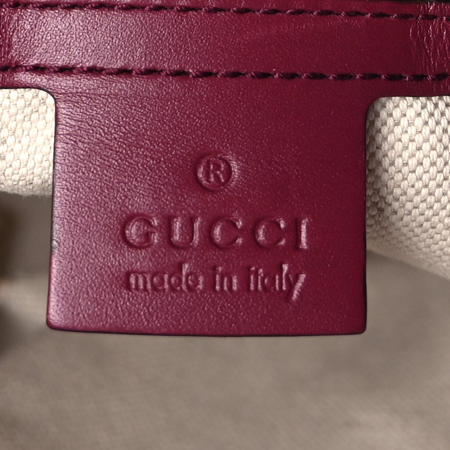 Gucci Monogram Mayfair Messenger Cherry