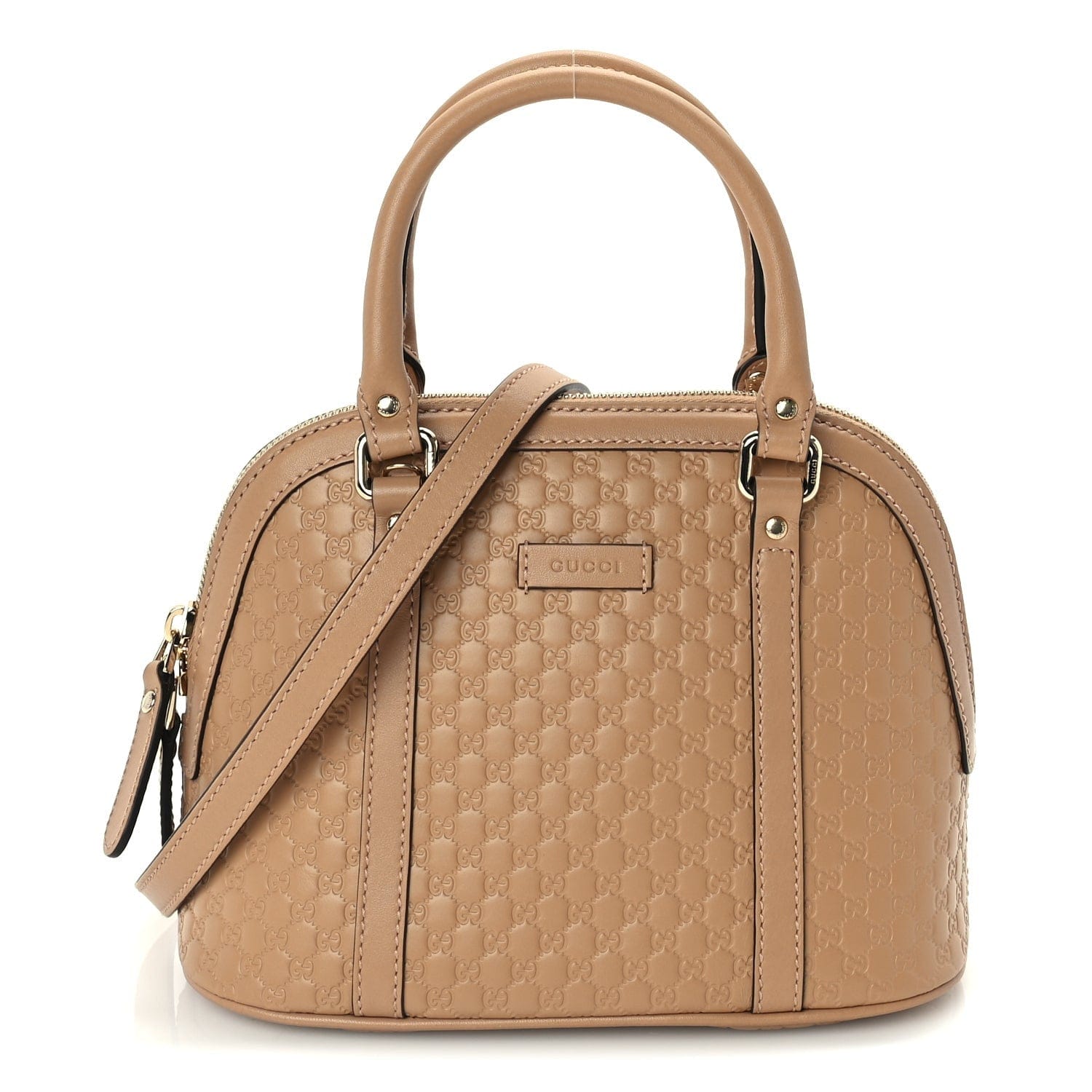 Gucci Soft Microguccissima Mini Dome Bag Camelia