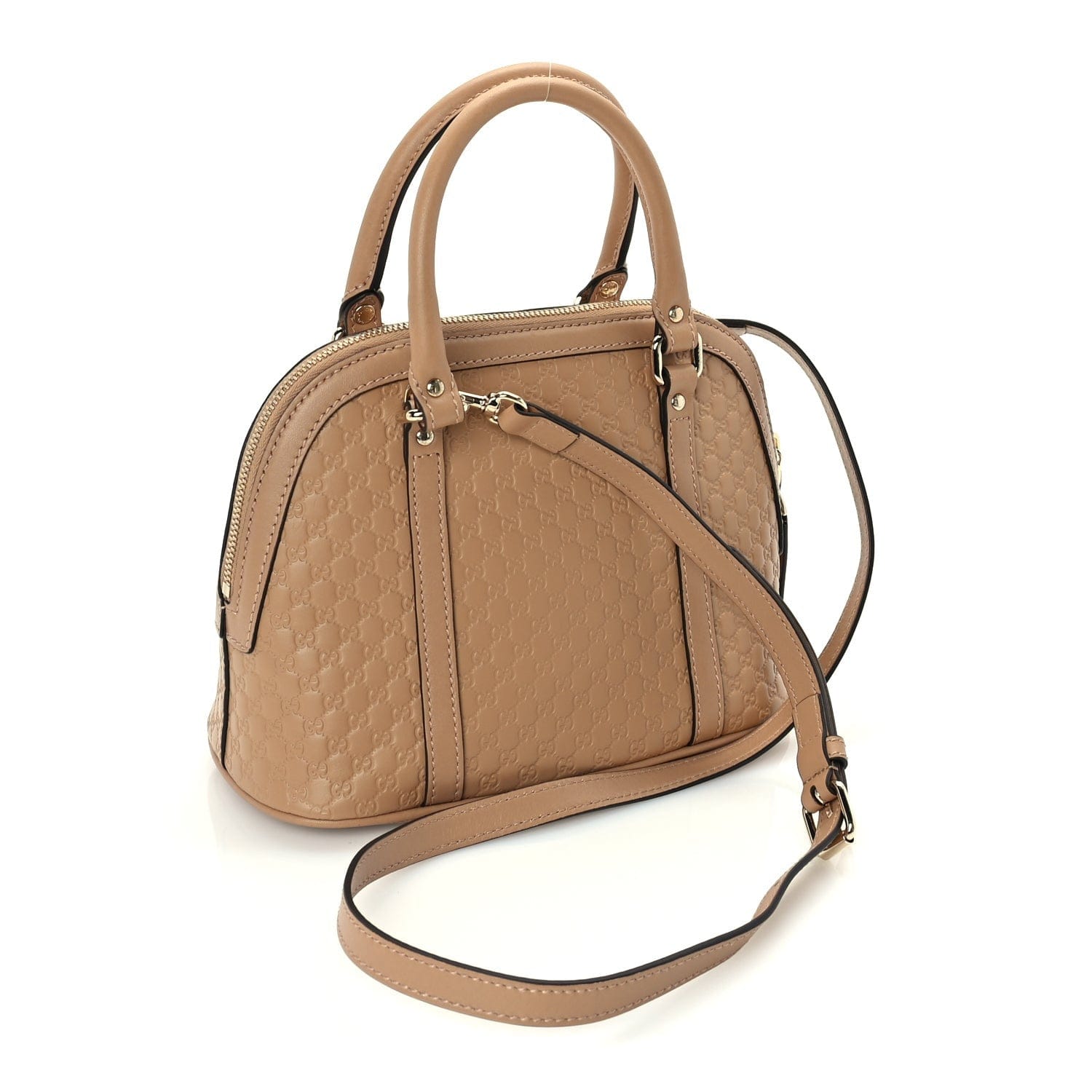 Gucci Soft Microguccissima Mini Dome Bag Camelia
