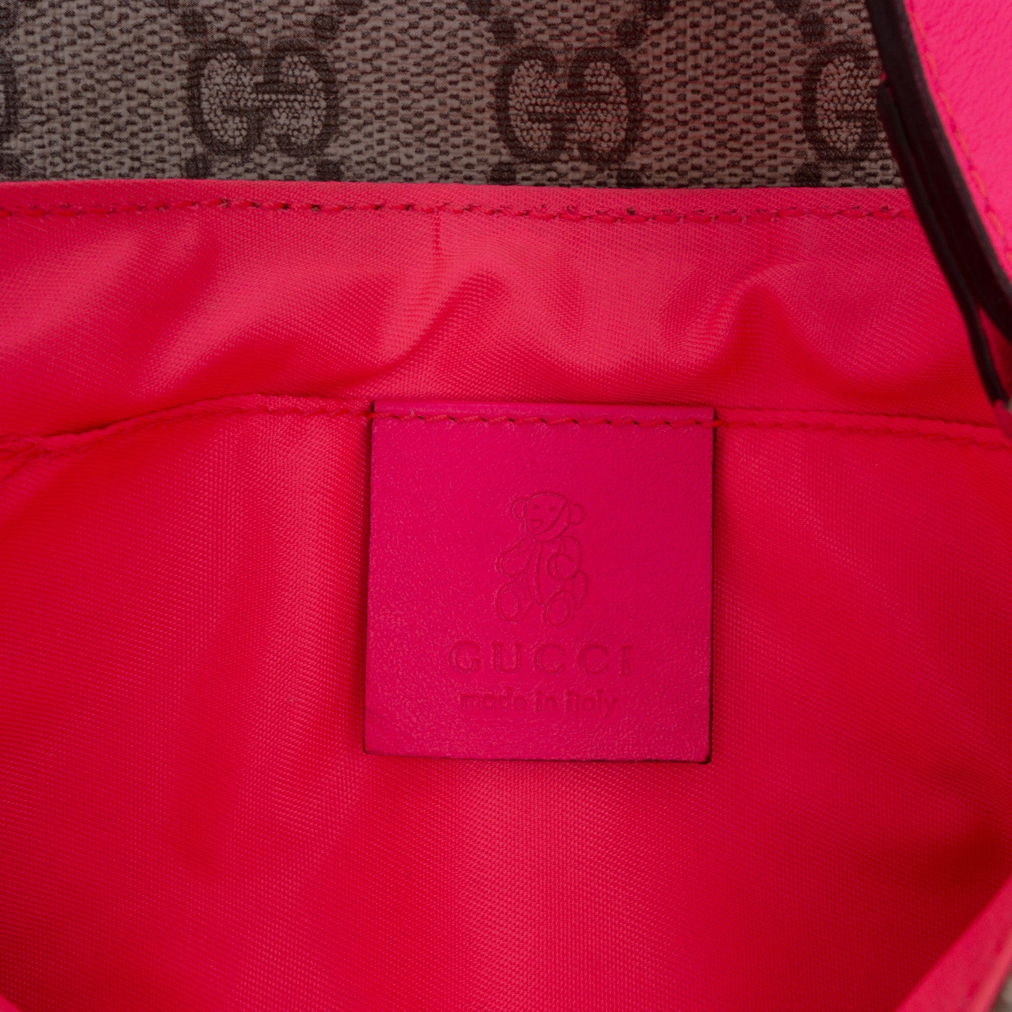 Gucci Childrens GG Supreme Satchel