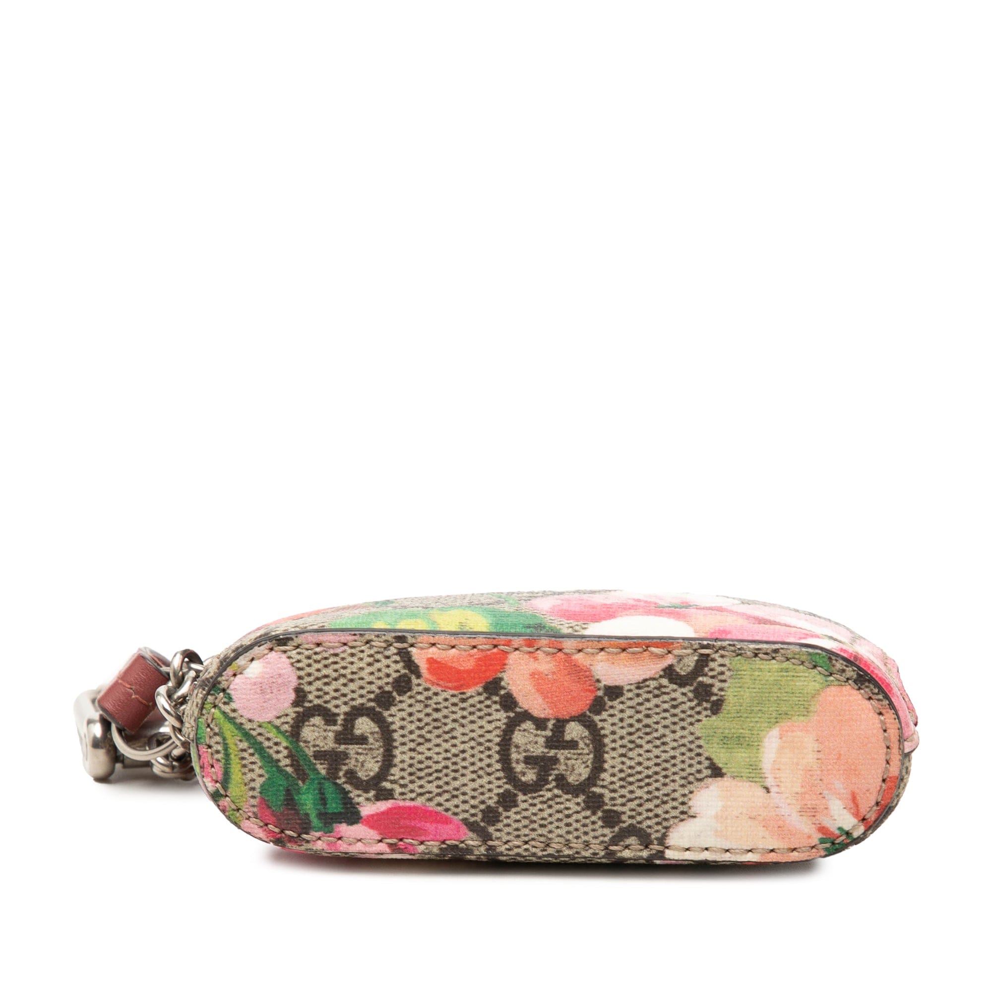 Gucci GG Supreme Blooms Chain Coin Pouch