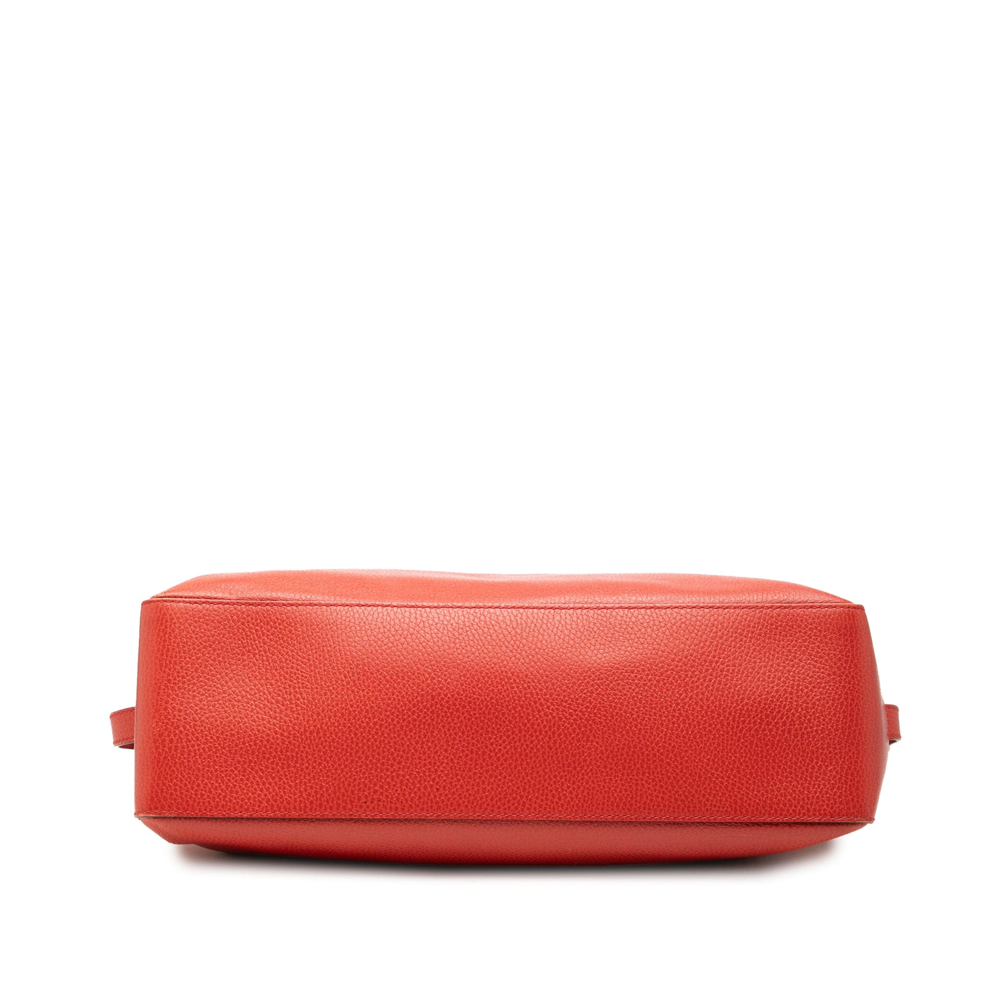 Gucci Calfskin Buckle Satchel