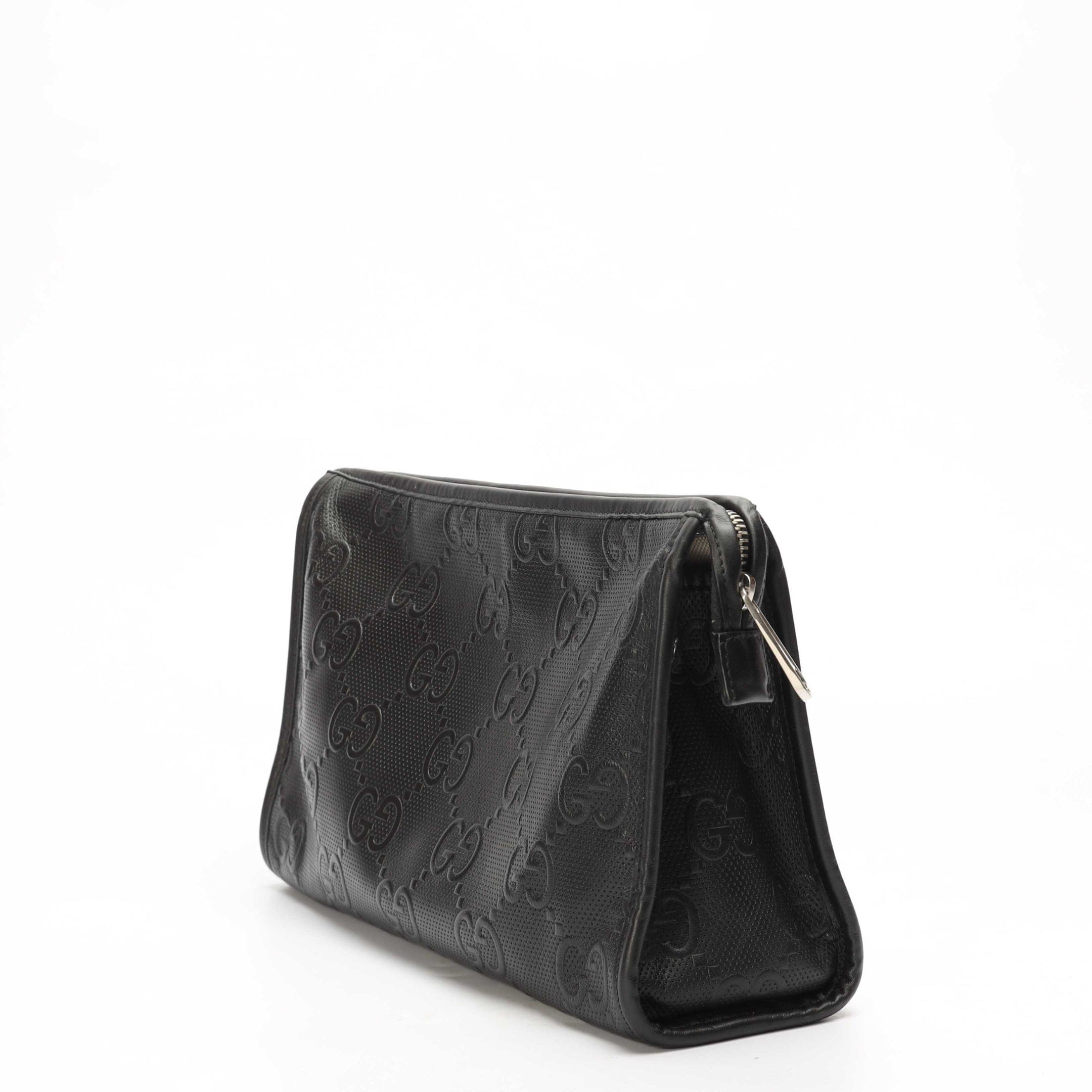Gucci GG Black Jumbo Pouch
