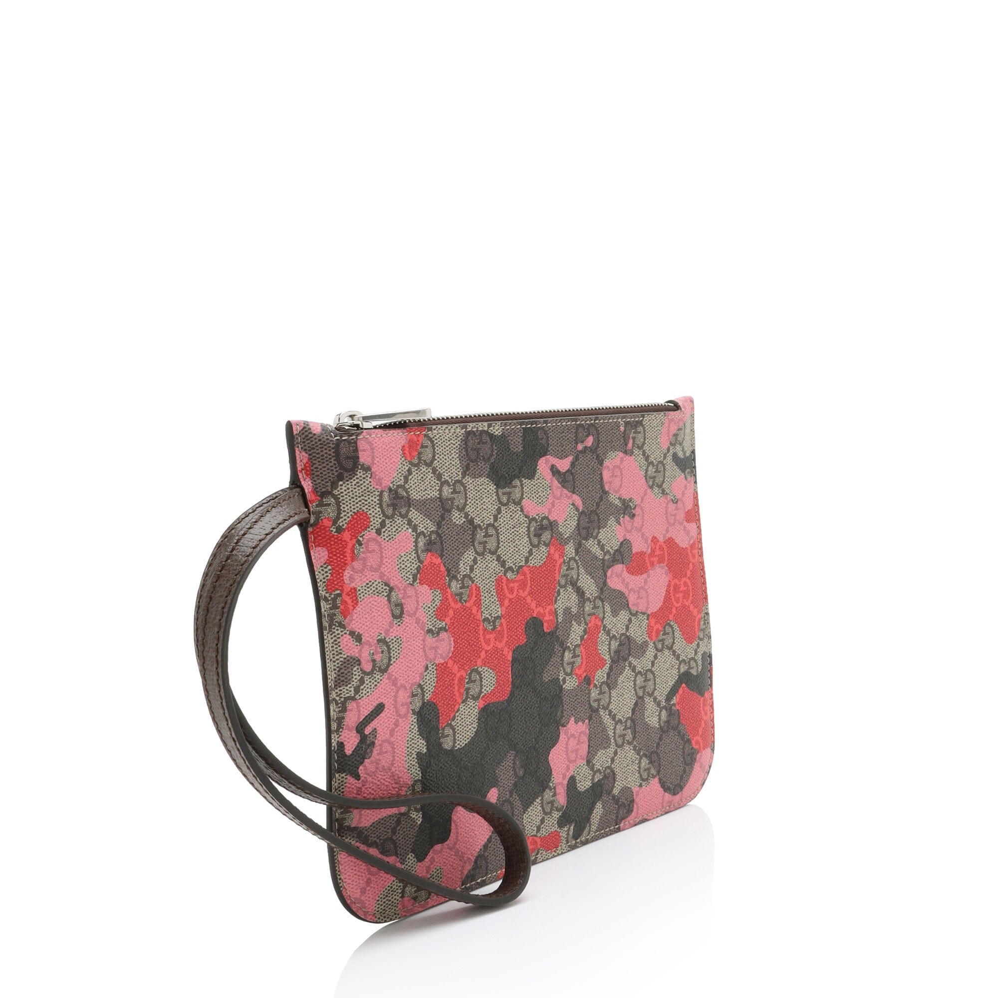 Gucci GG Supreme Camouflage Pochette