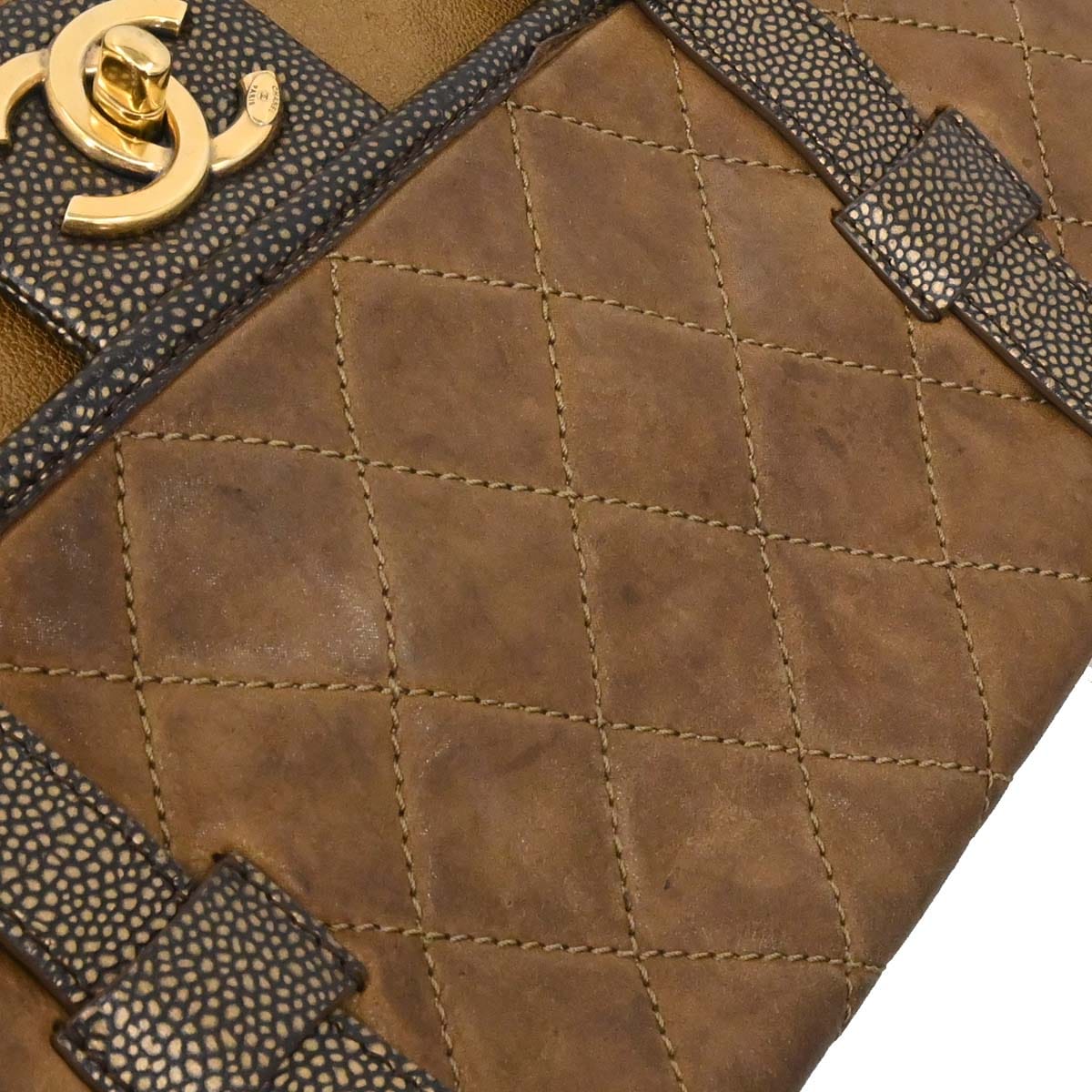 Chanel 2012 - 2013 Brown Calfskin Paris - Bombay Back to School Messenger 2way Shoulder Handbag