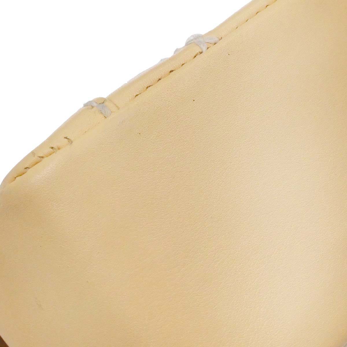 Chanel 2005 - 2006 Beige Calfskin Wild Stitch Handbag