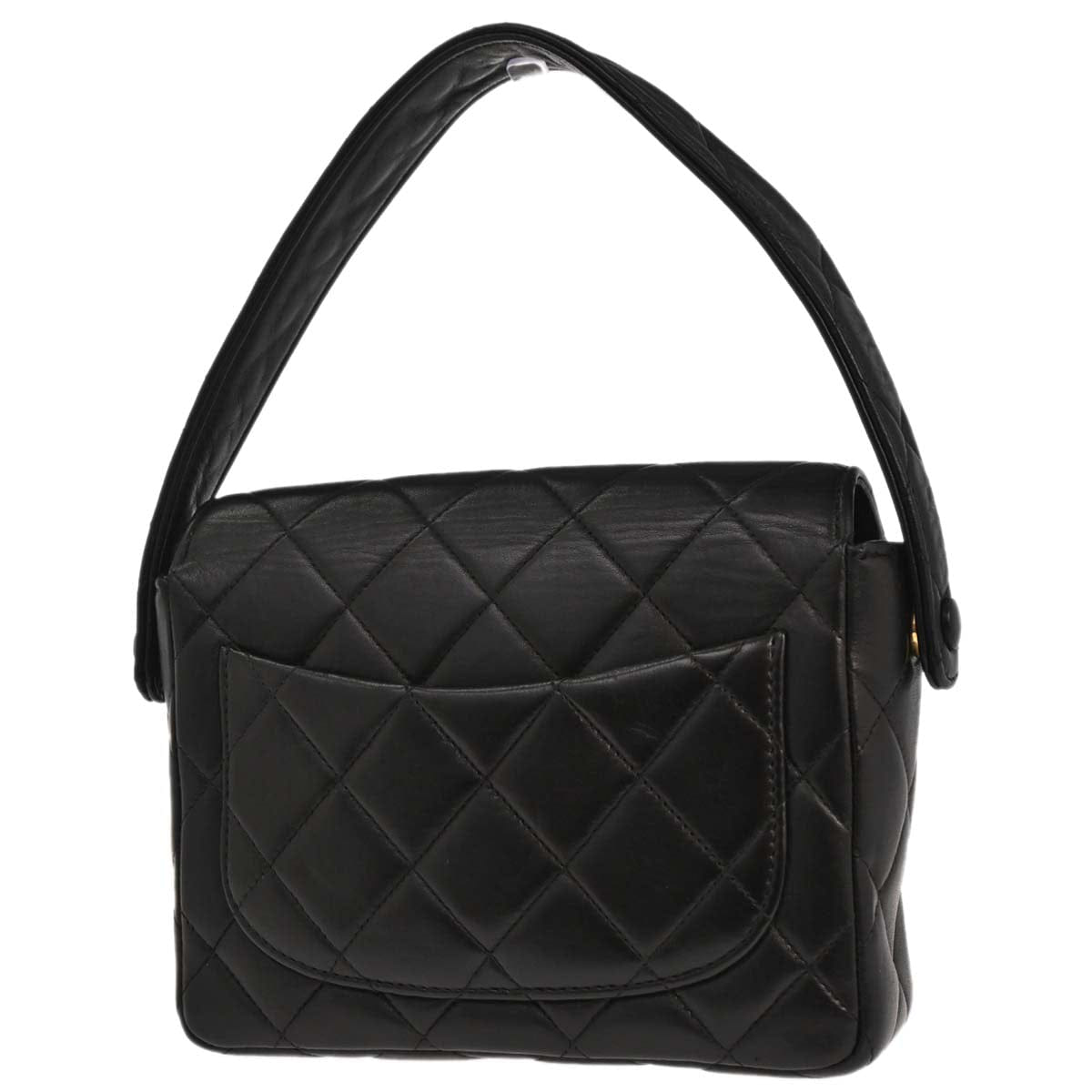 Chanel 1994 - 1996 Black Lambskin Handbag